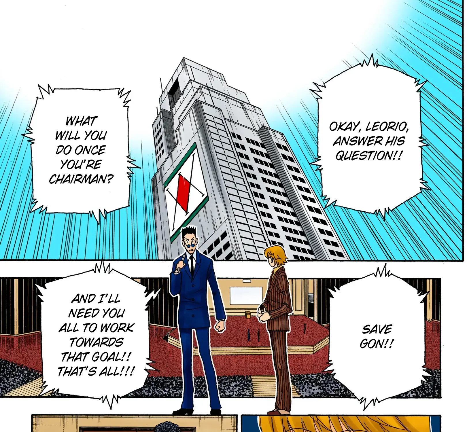 Hunter x Hunter Colored Manga, chapter 334, page 5