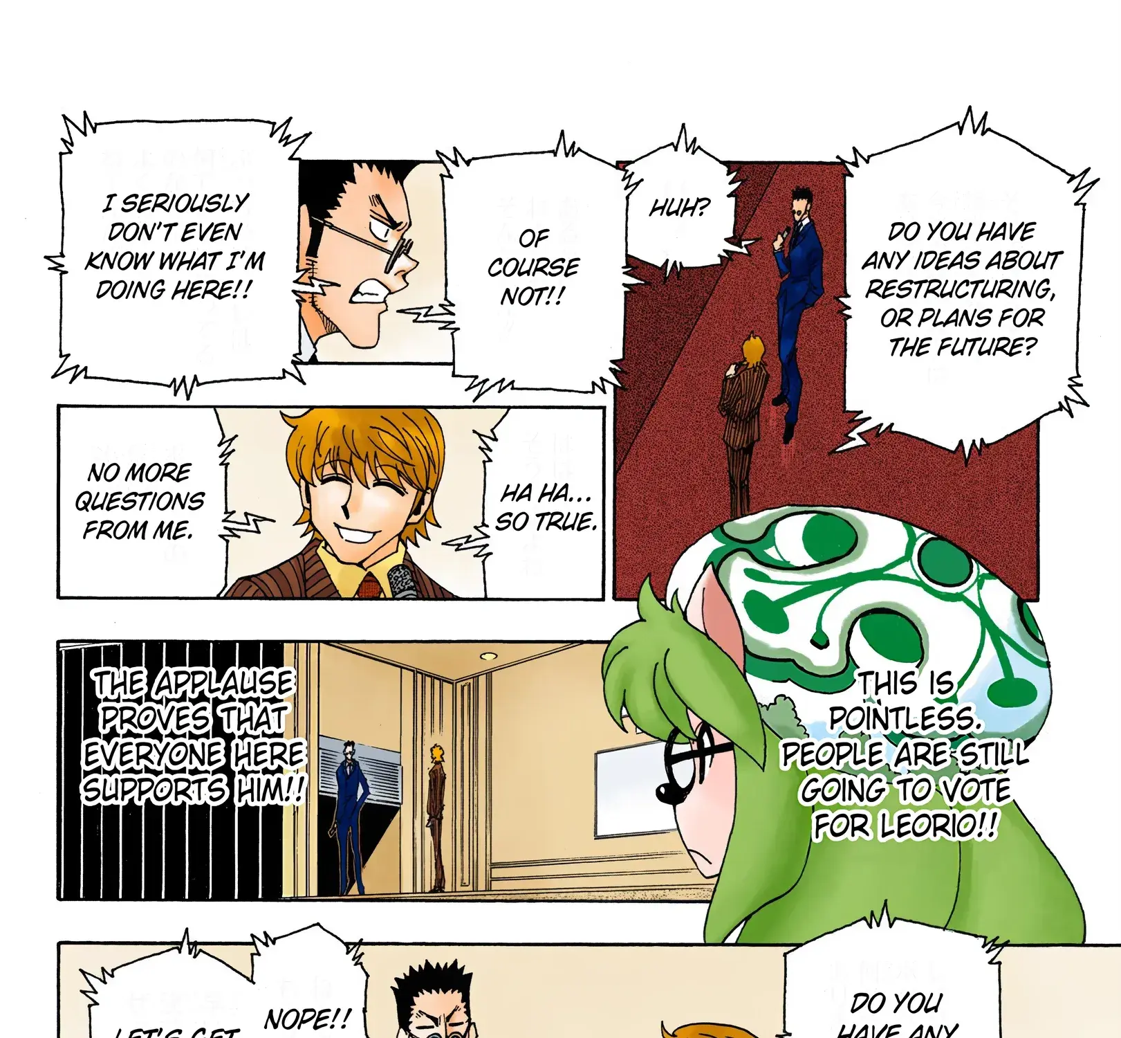 Hunter x Hunter Colored Manga, chapter 334, page 7