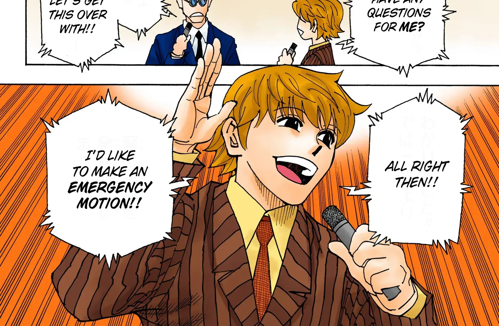 Hunter x Hunter Colored Manga, chapter 334, page 8