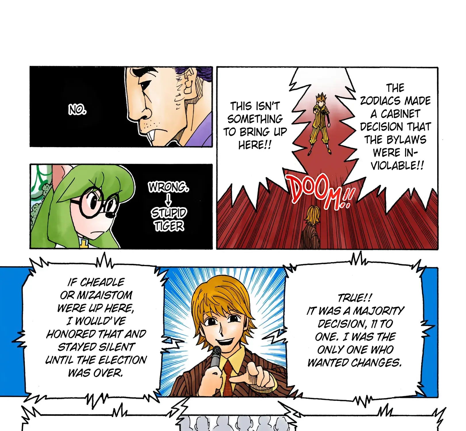 Hunter x Hunter Colored Manga, chapter 334, page 13