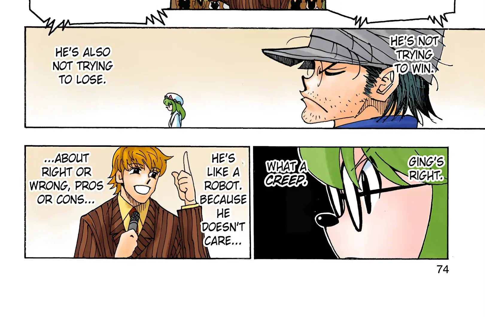 Hunter x Hunter Colored Manga, chapter 334, page 16