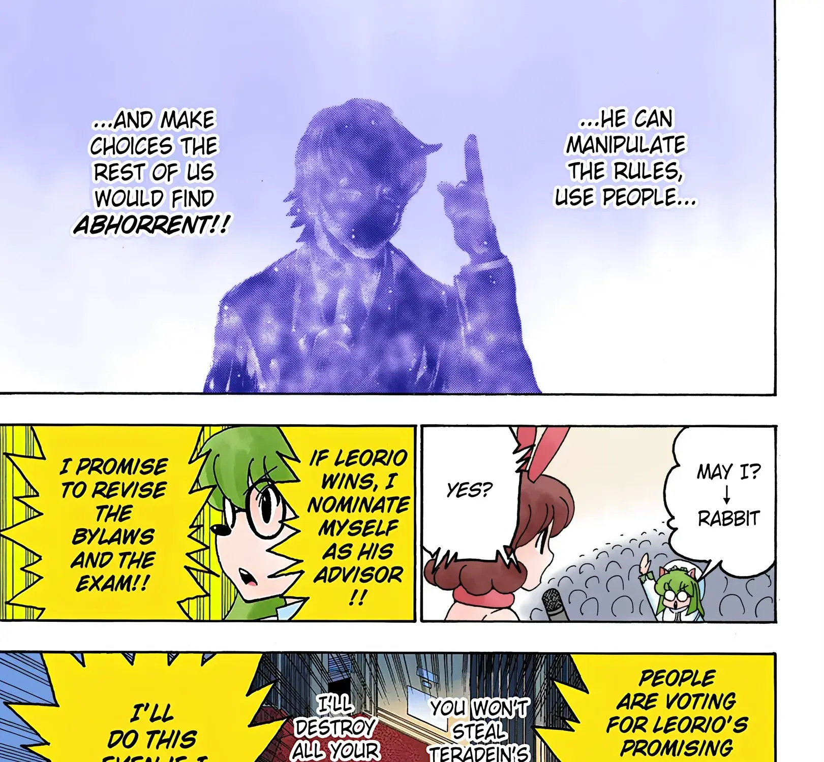 Hunter x Hunter Colored Manga, chapter 334, page 17