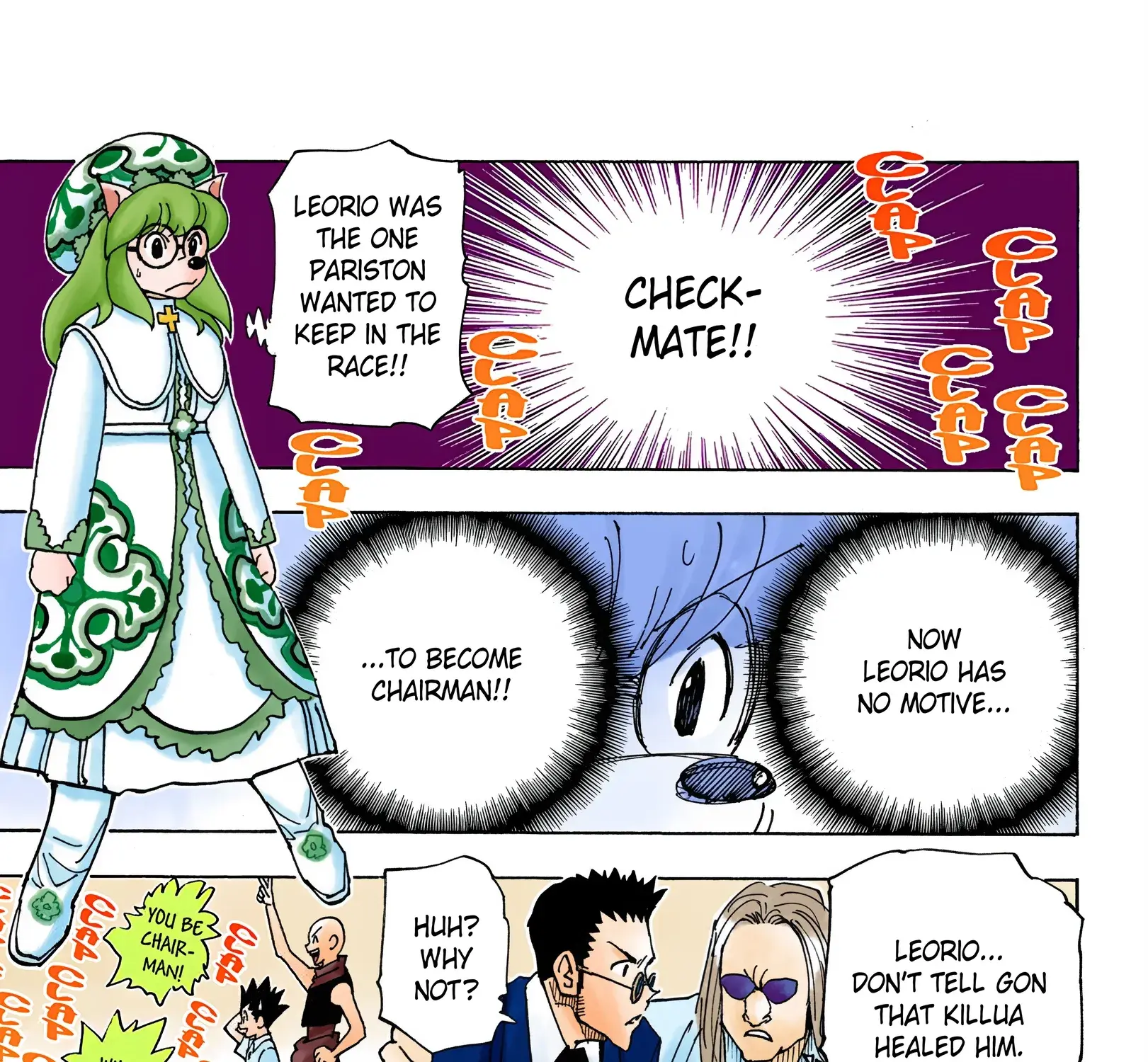 Hunter x Hunter Colored Manga, chapter 334, page 27