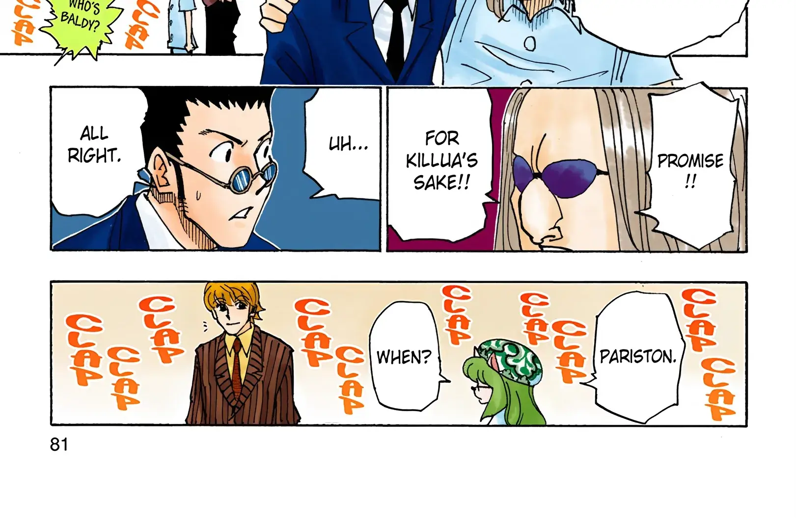 Hunter x Hunter Colored Manga, chapter 334, page 28