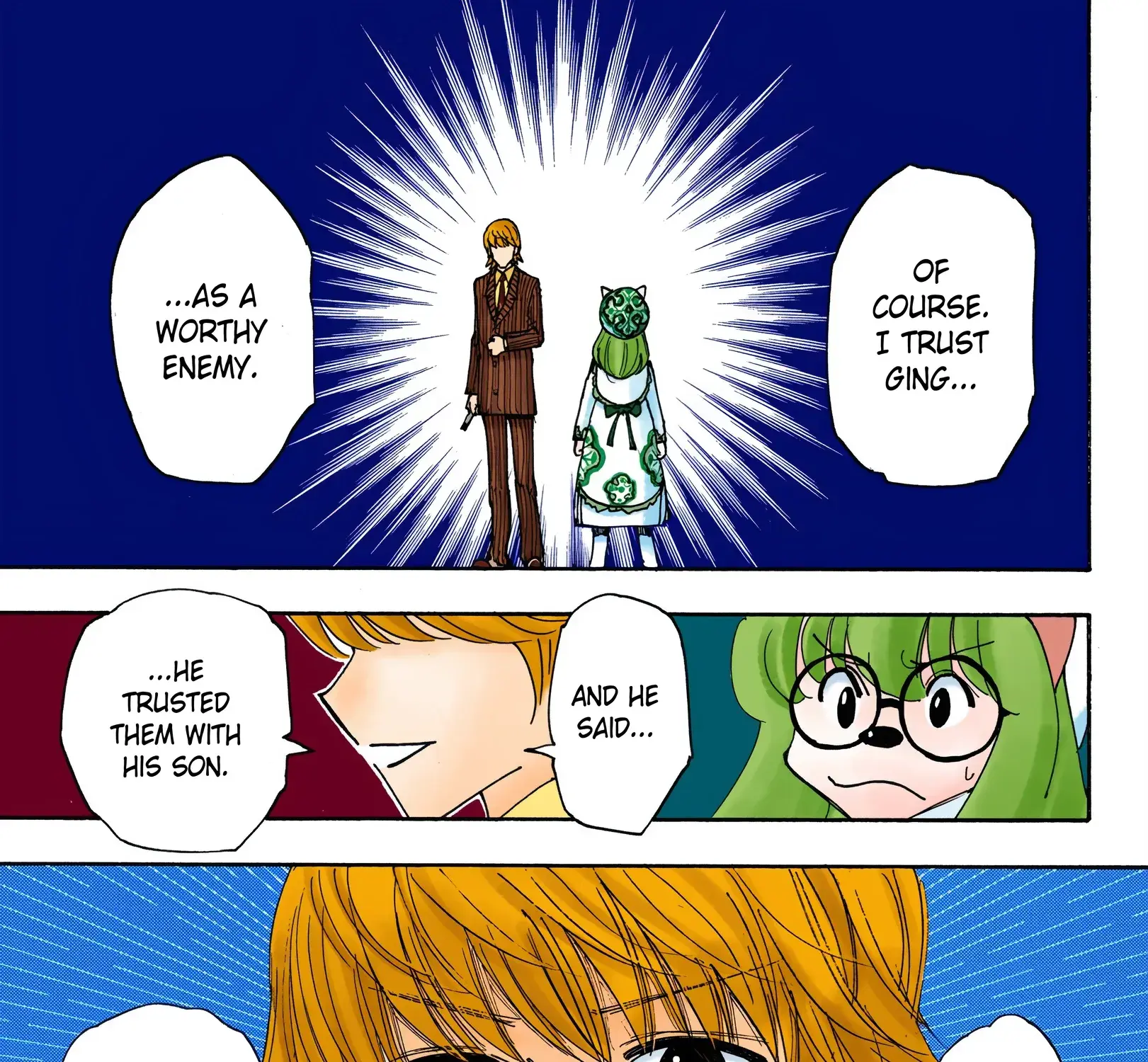 Hunter x Hunter Colored Manga, chapter 334, page 35