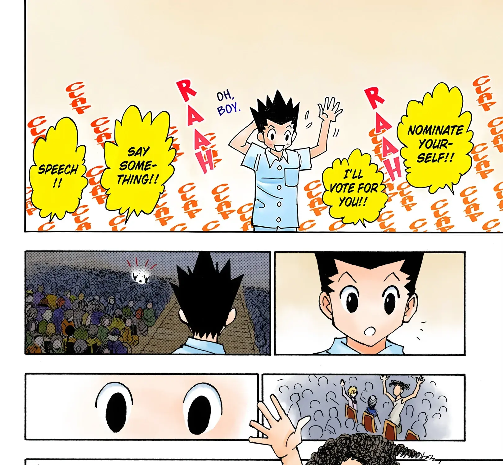 Hunter x Hunter Colored Manga, chapter 334, page 37