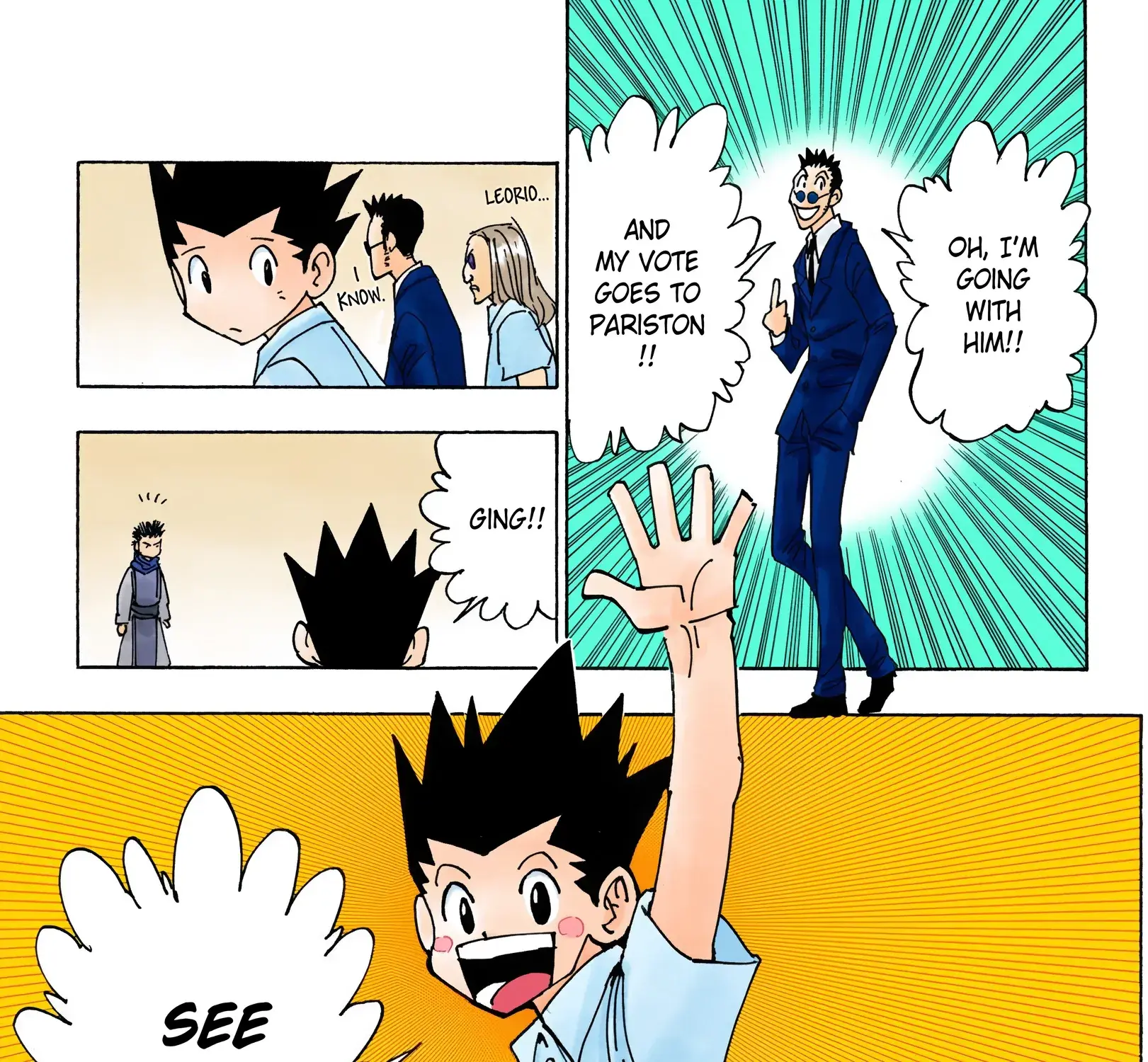 Hunter x Hunter Colored Manga, chapter 335, page 21