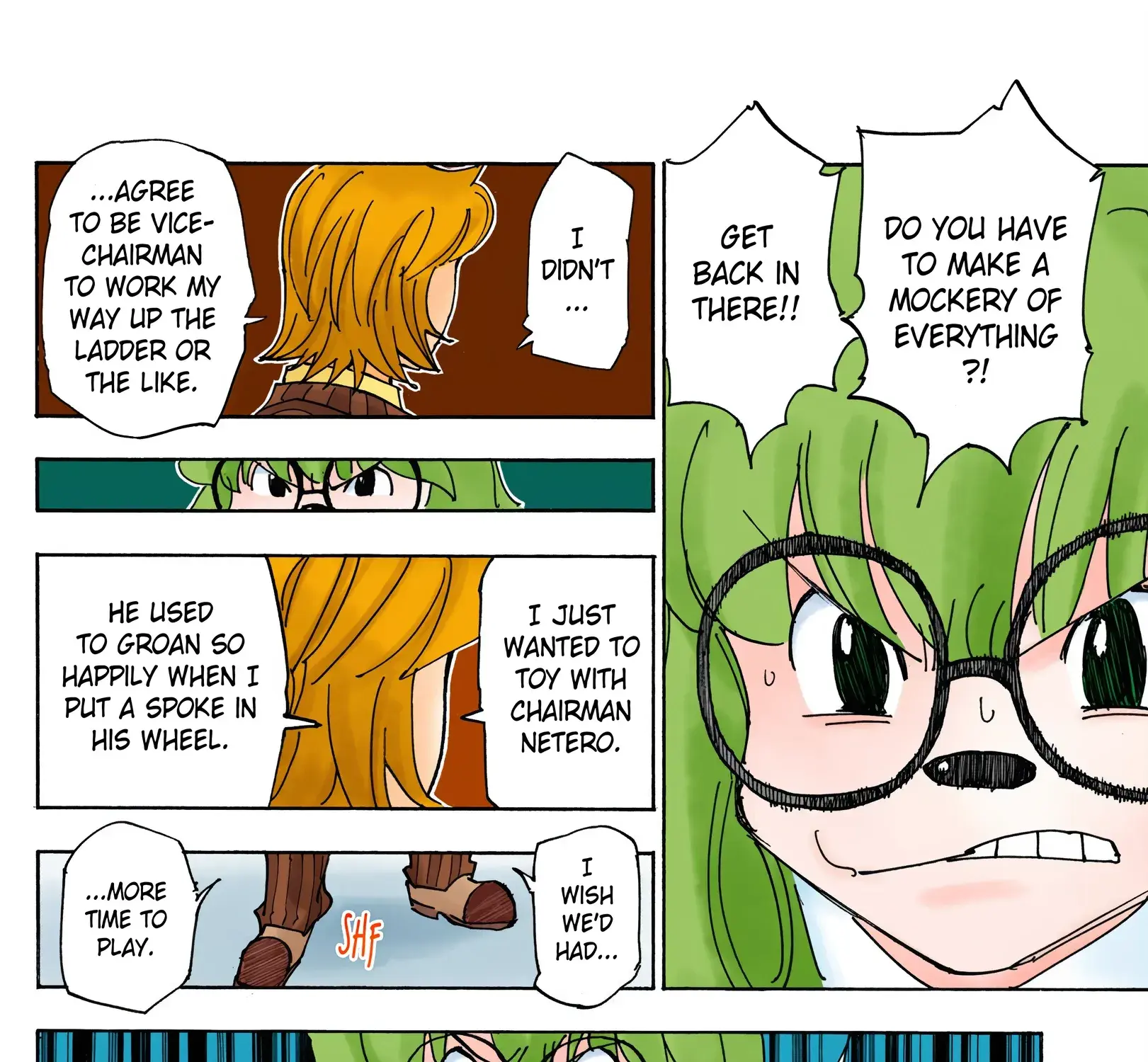 Hunter x Hunter Colored Manga, chapter 335, page 31
