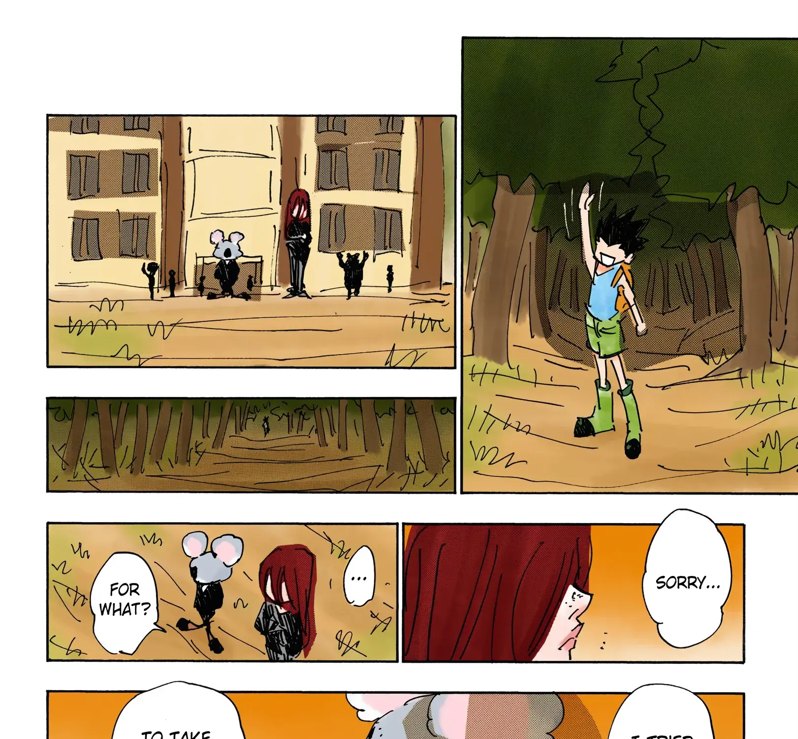 Hunter x Hunter Colored Manga, chapter 337, page 35