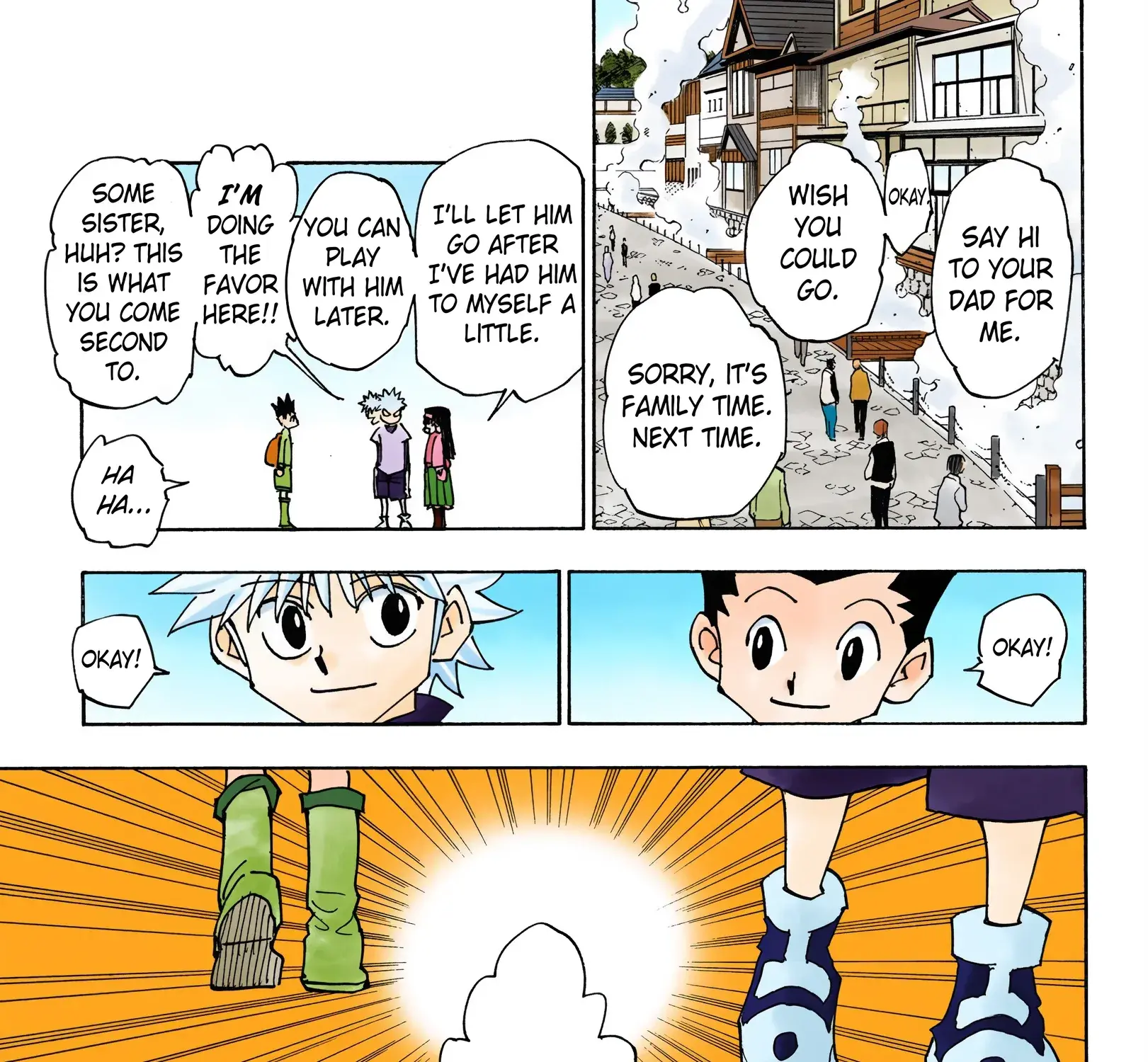 Hunter x Hunter Colored Manga, chapter 338, page 9