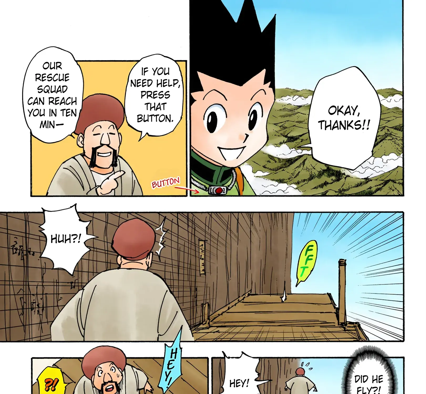 Hunter x Hunter Colored Manga, chapter 338, page 13