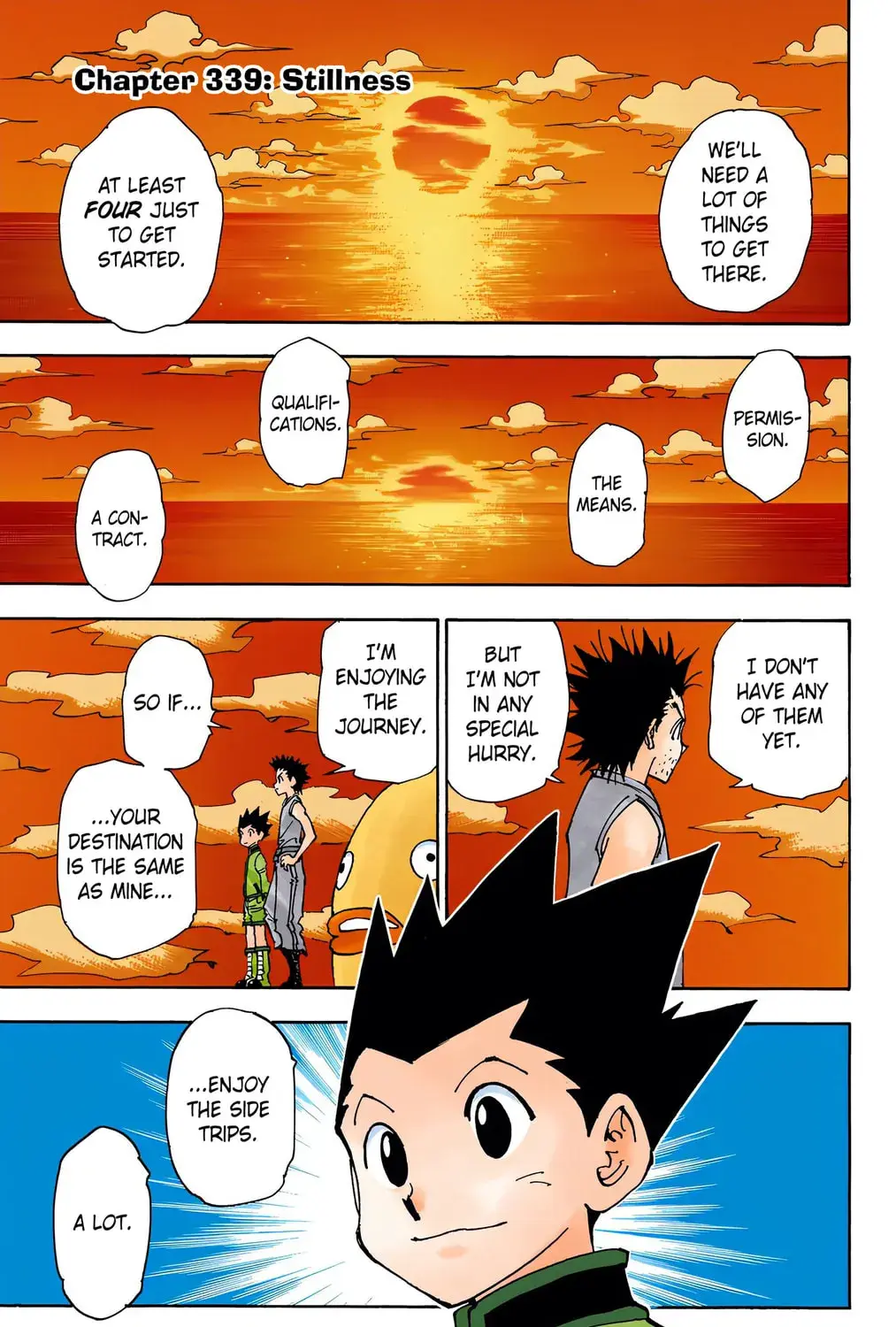 Hunter x Hunter Colored Manga, chapter 339, page 1