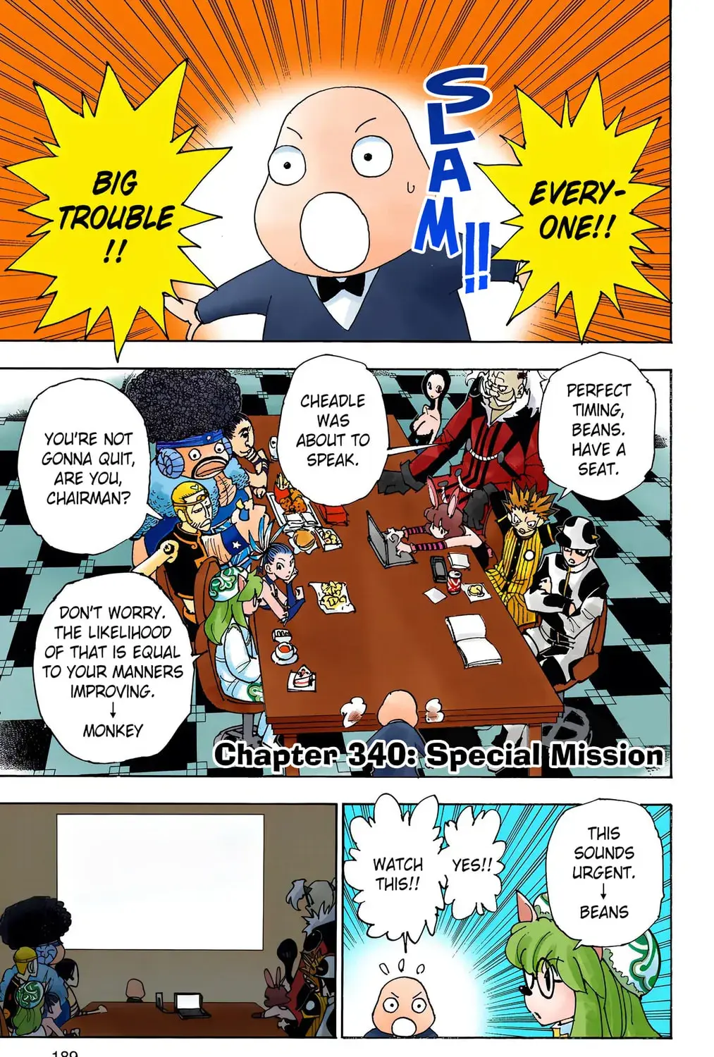 Hunter x Hunter Colored Manga, chapter 340, page 1