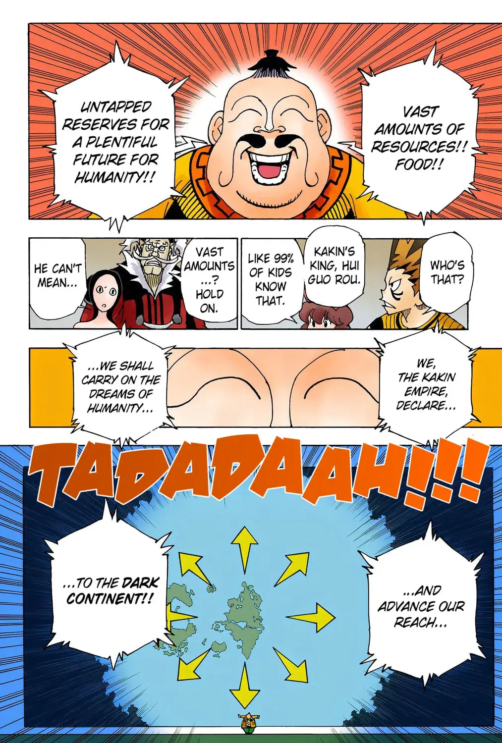 Hunter x Hunter Colored Manga, chapter 340, page 3
