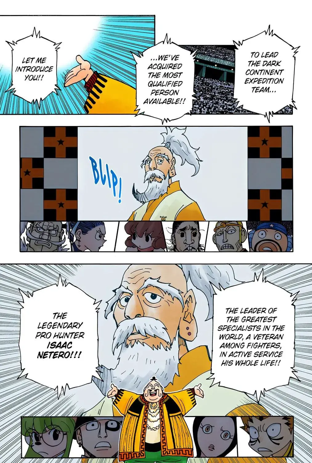 Hunter x Hunter Colored Manga, chapter 340, page 9