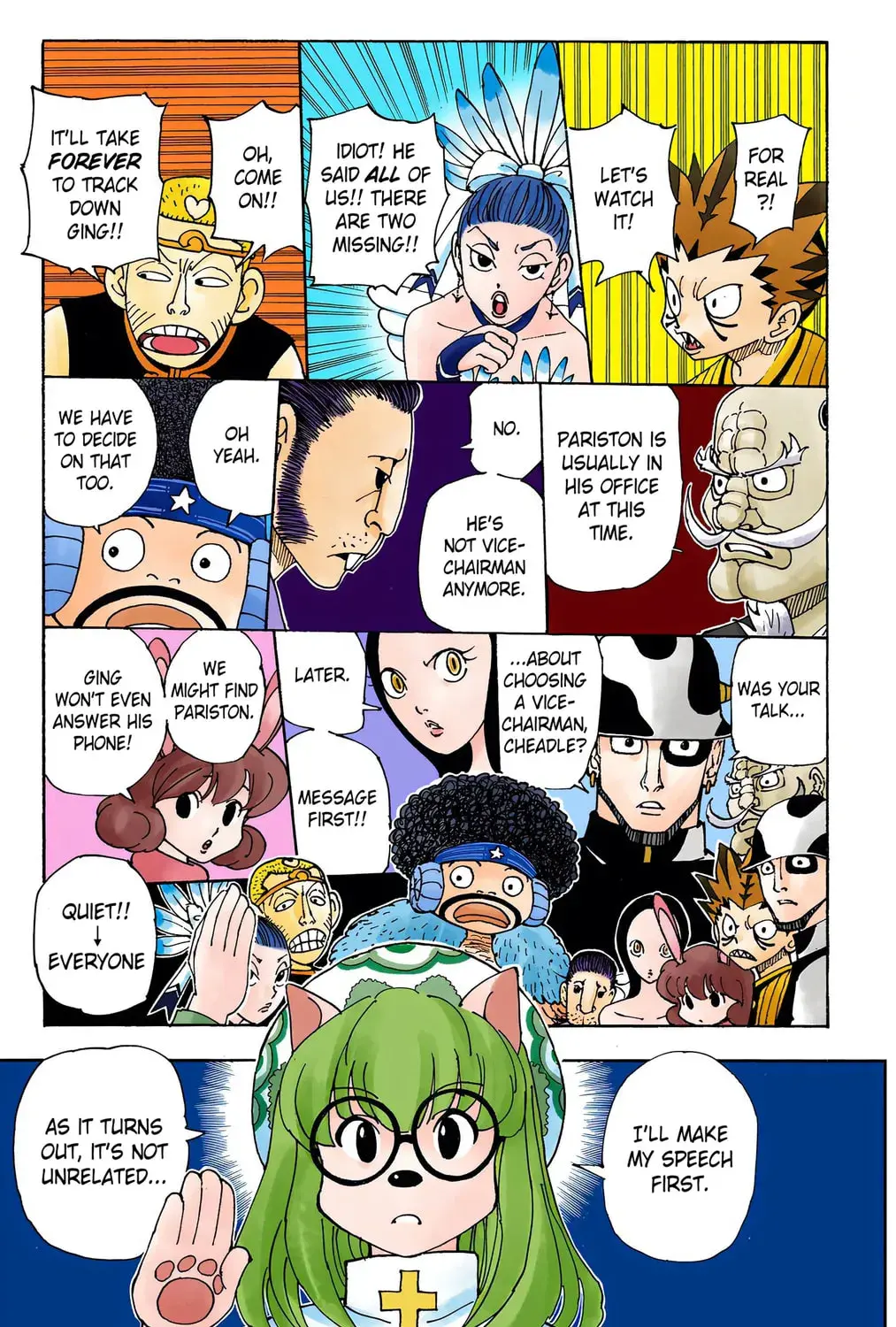 Hunter x Hunter Colored Manga, chapter 340, page 25