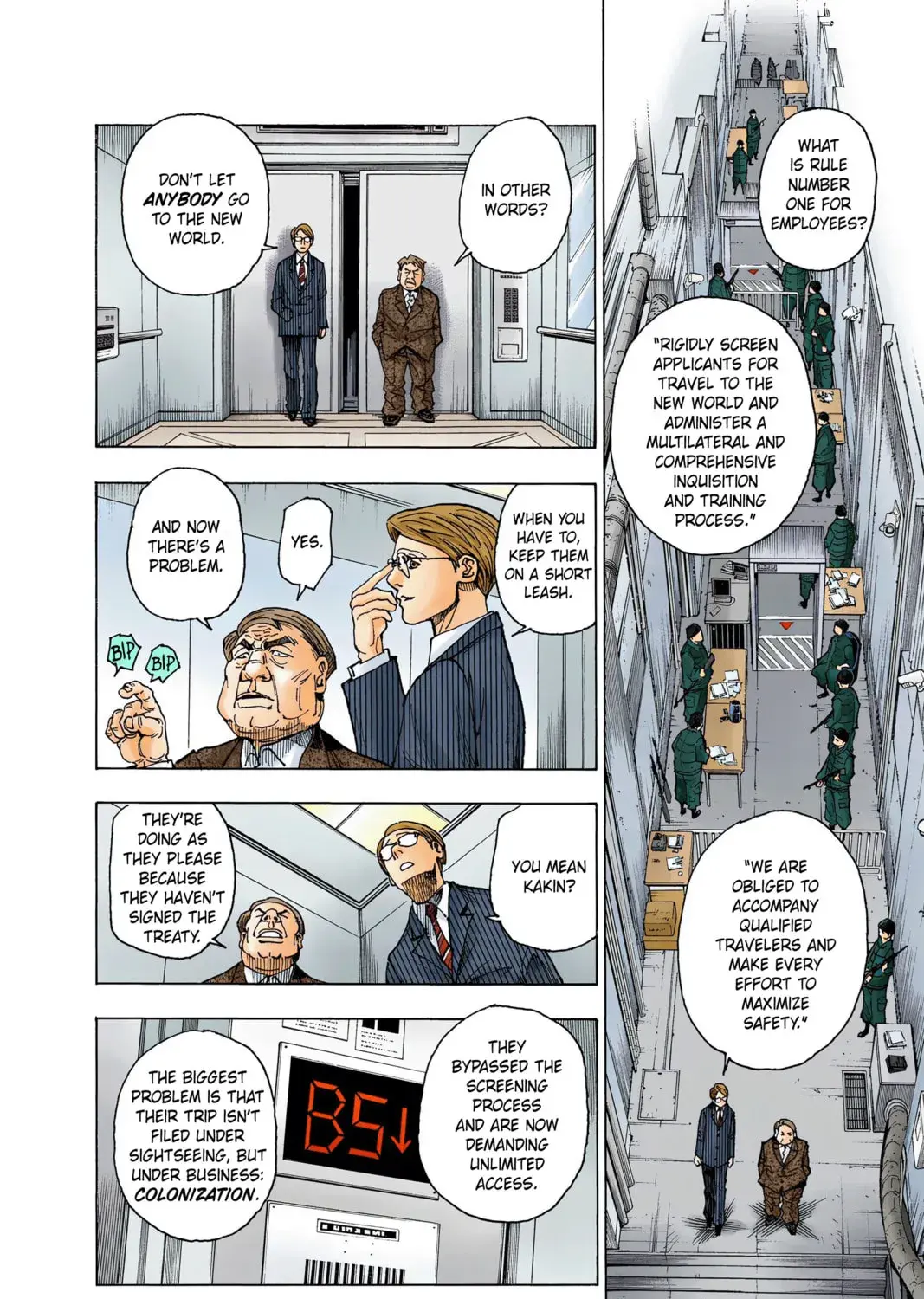 Hunter x Hunter Colored Manga, chapter 341, page 3
