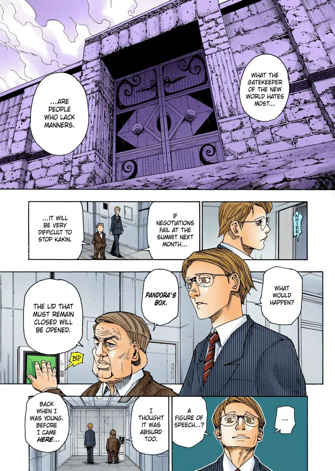 Hunter x Hunter Colored Manga, chapter 341, page 5