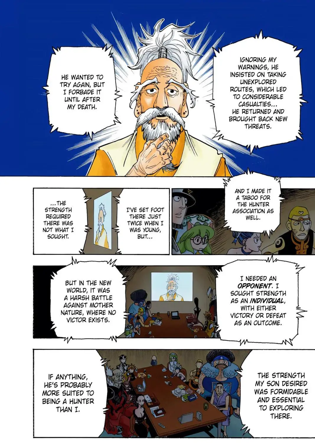 Hunter x Hunter Colored Manga, chapter 341, page 17