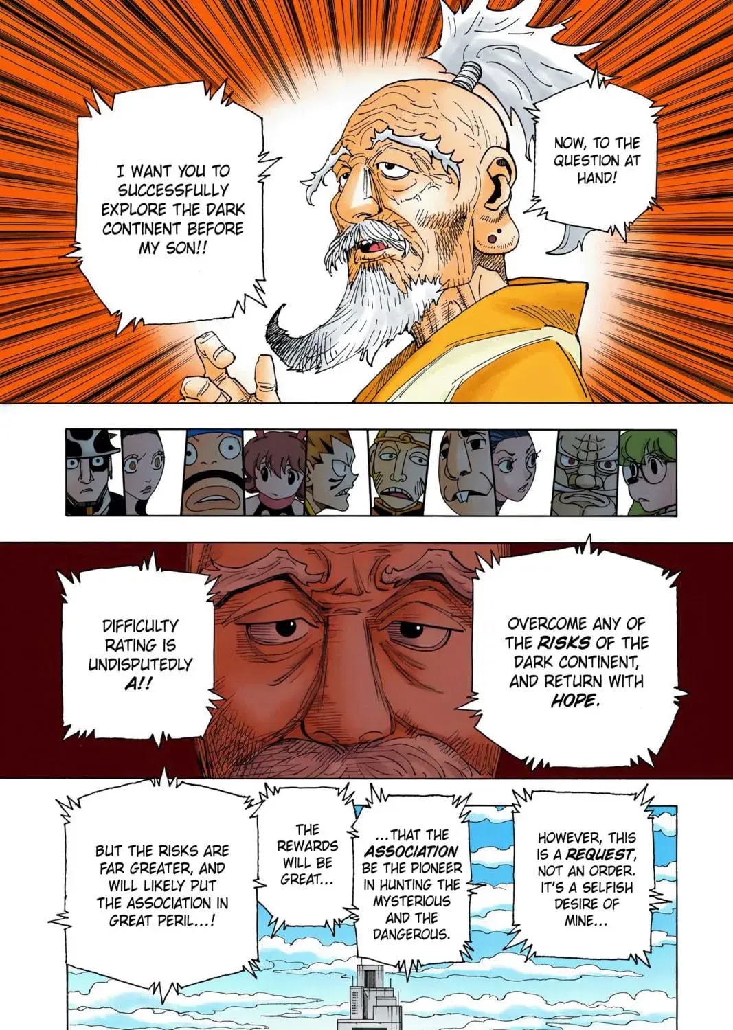 Hunter x Hunter Colored Manga, chapter 341, page 19