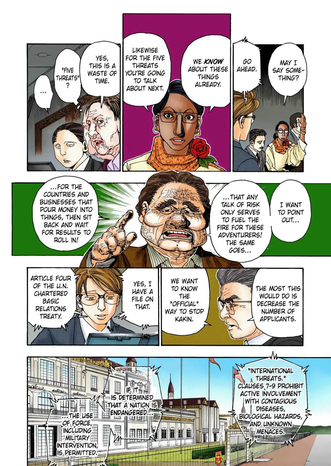 Hunter x Hunter Colored Manga, chapter 342, page 11