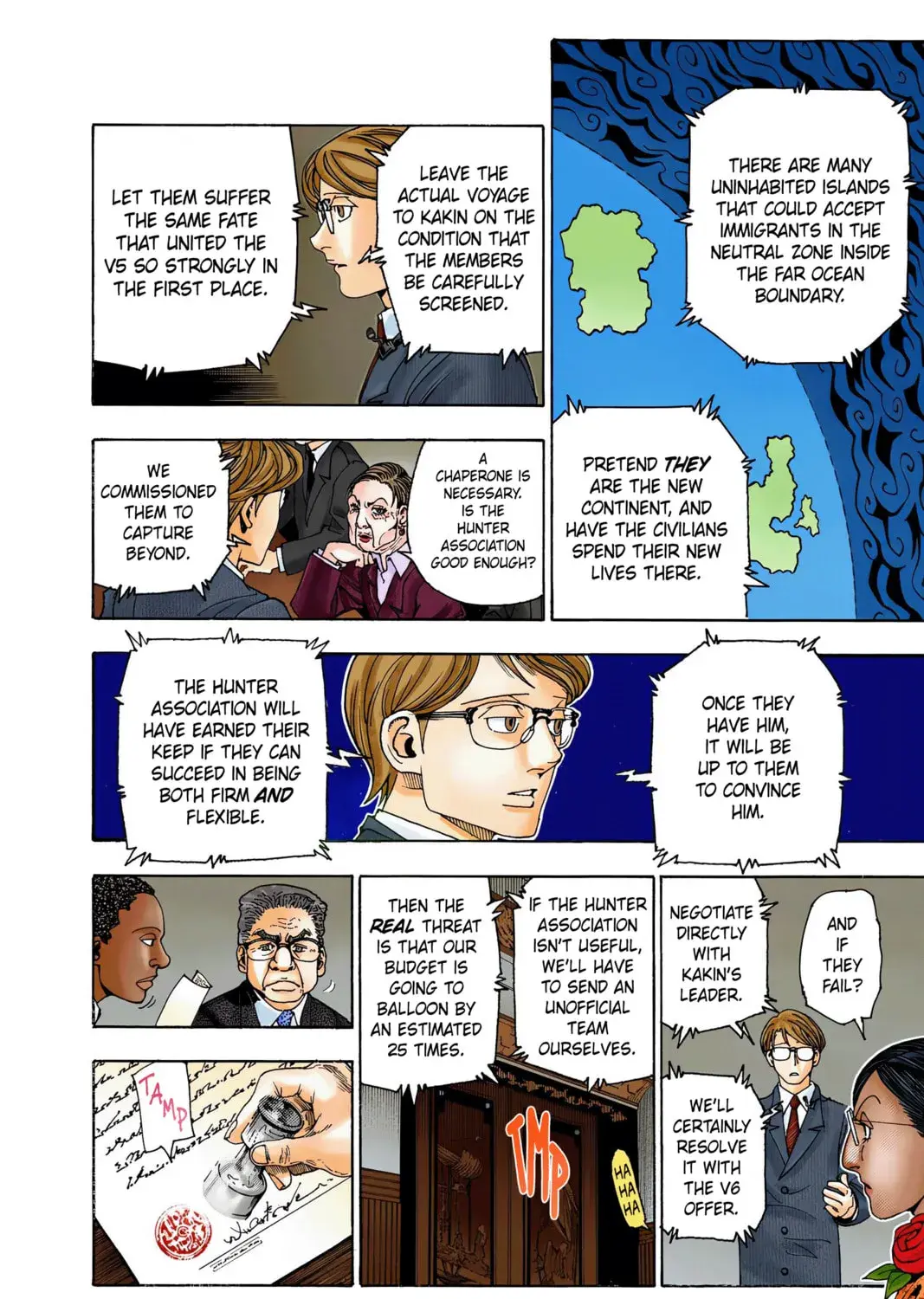 Hunter x Hunter Colored Manga, chapter 342, page 15