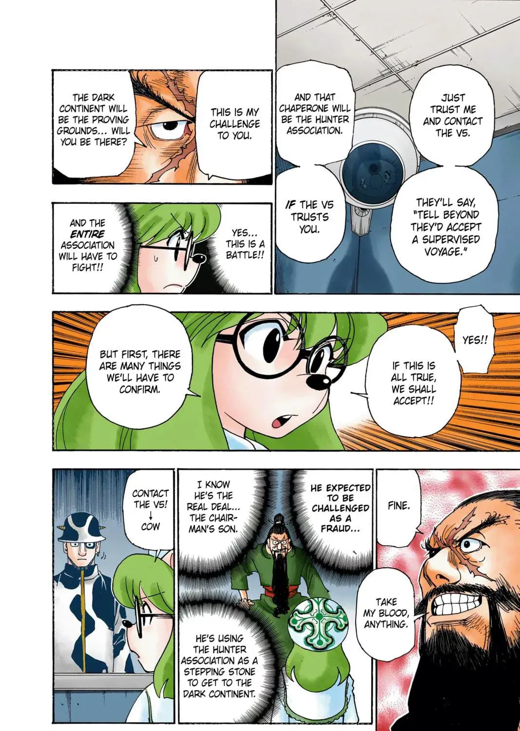 Hunter x Hunter Colored Manga, chapter 342, page 19
