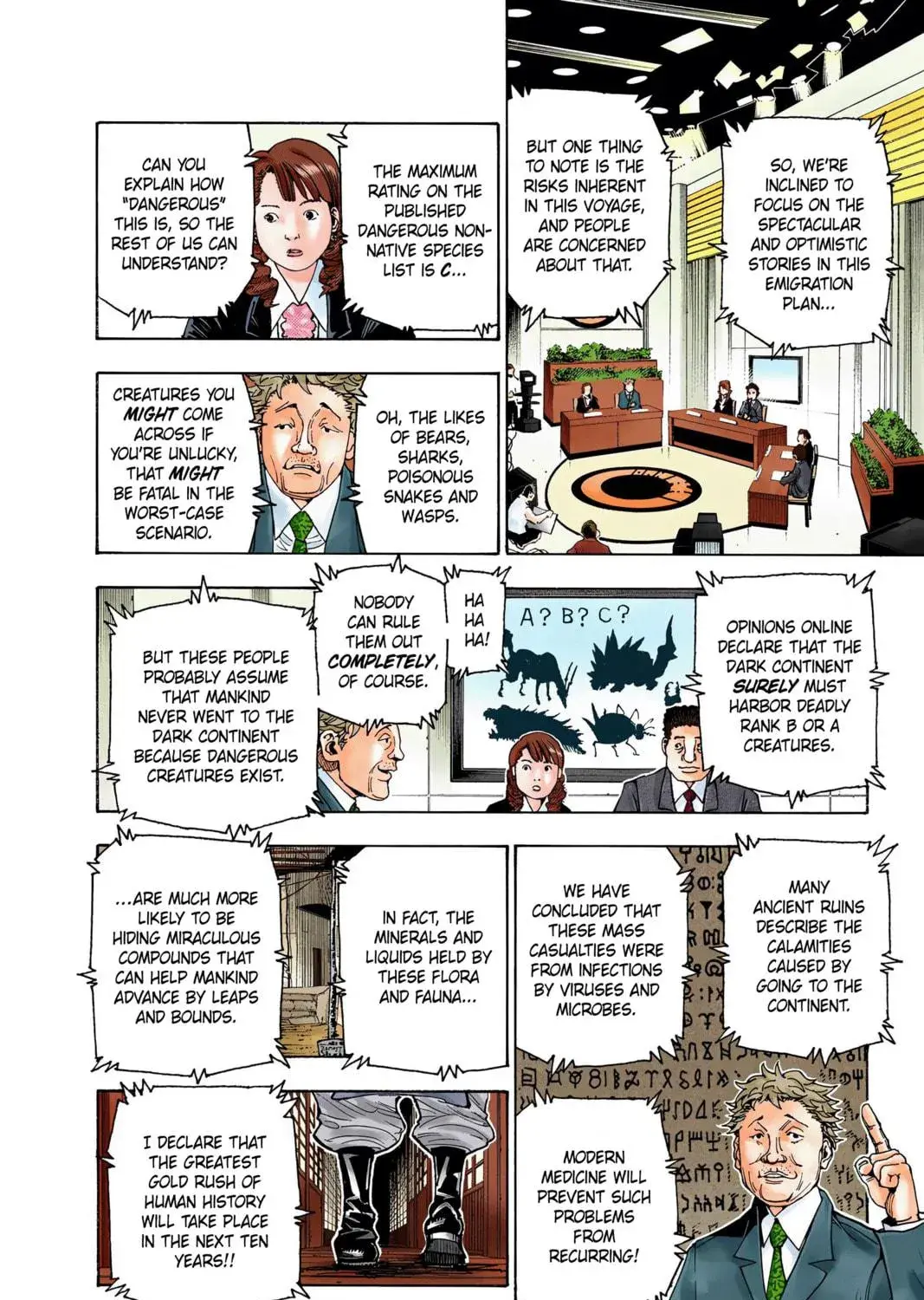 Hunter x Hunter Colored Manga, chapter 342, page 29