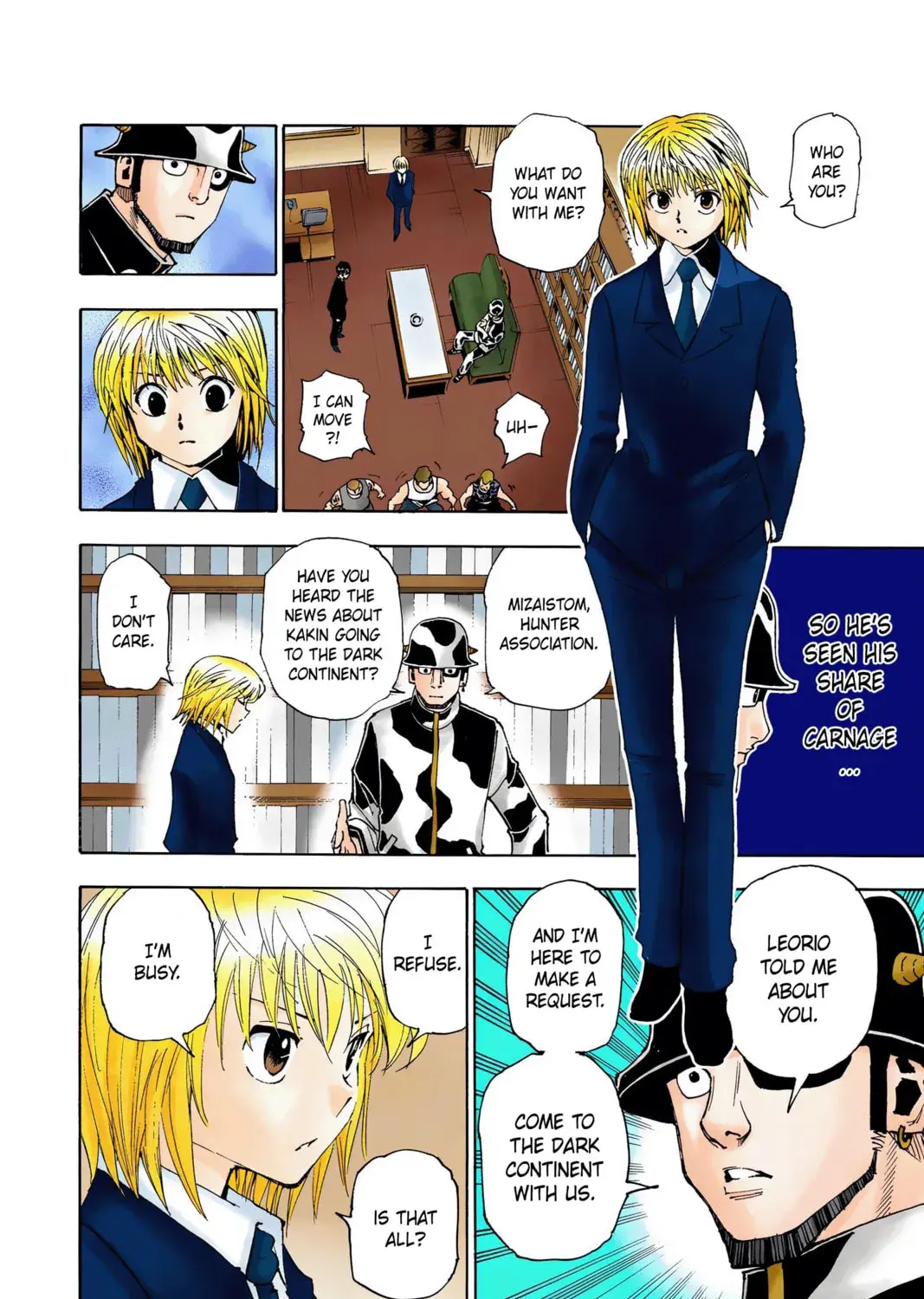 Hunter x Hunter Colored Manga, chapter 343, page 31