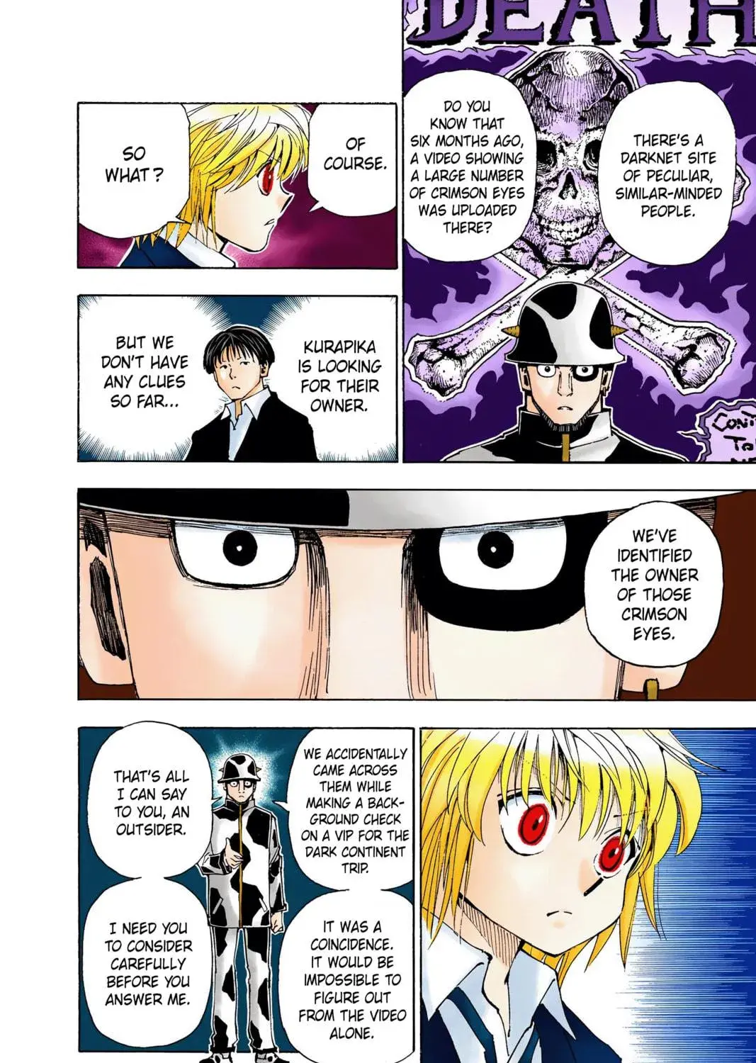Hunter x Hunter Colored Manga, chapter 343, page 35