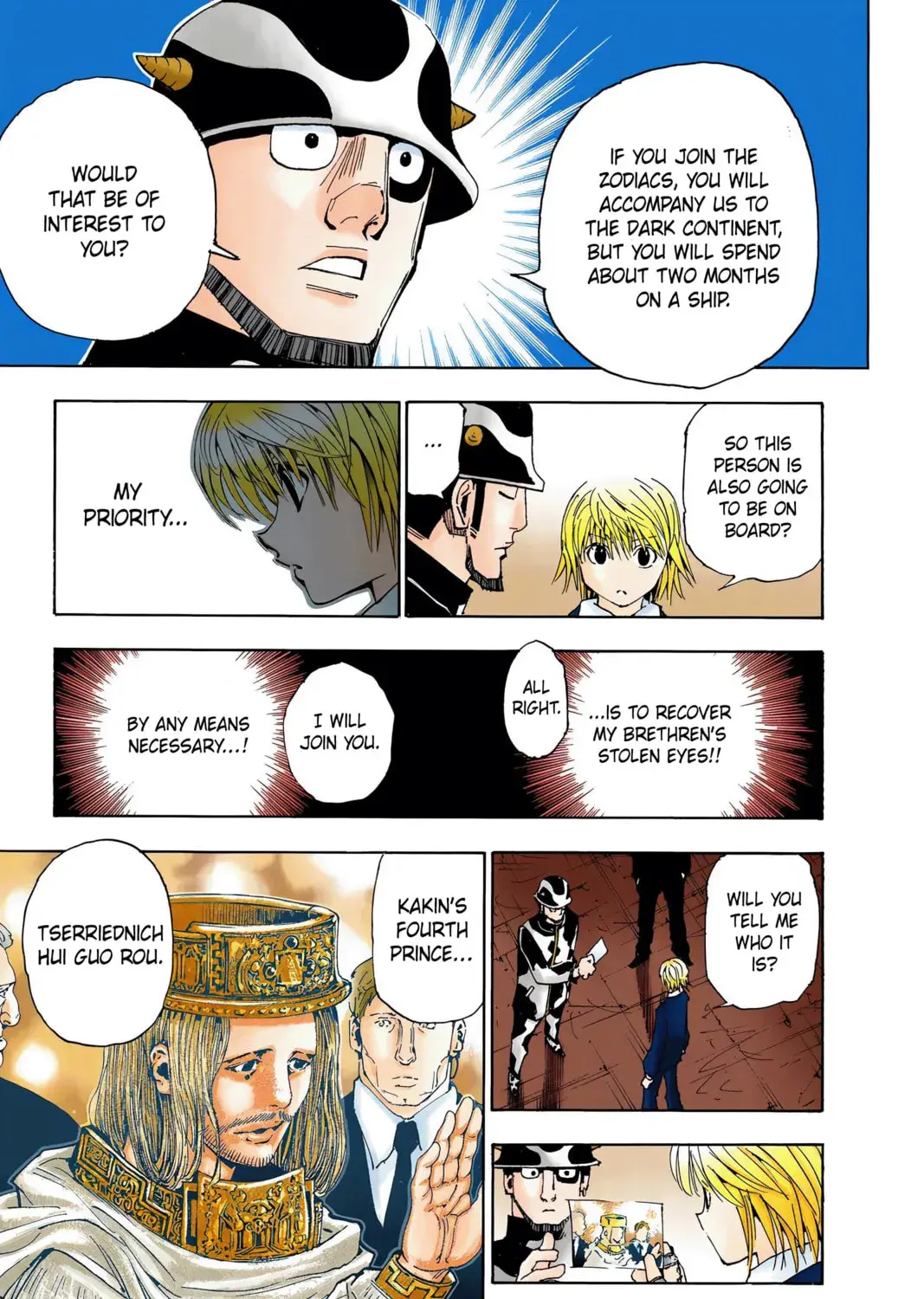Hunter x Hunter Colored Manga, chapter 343, page 37