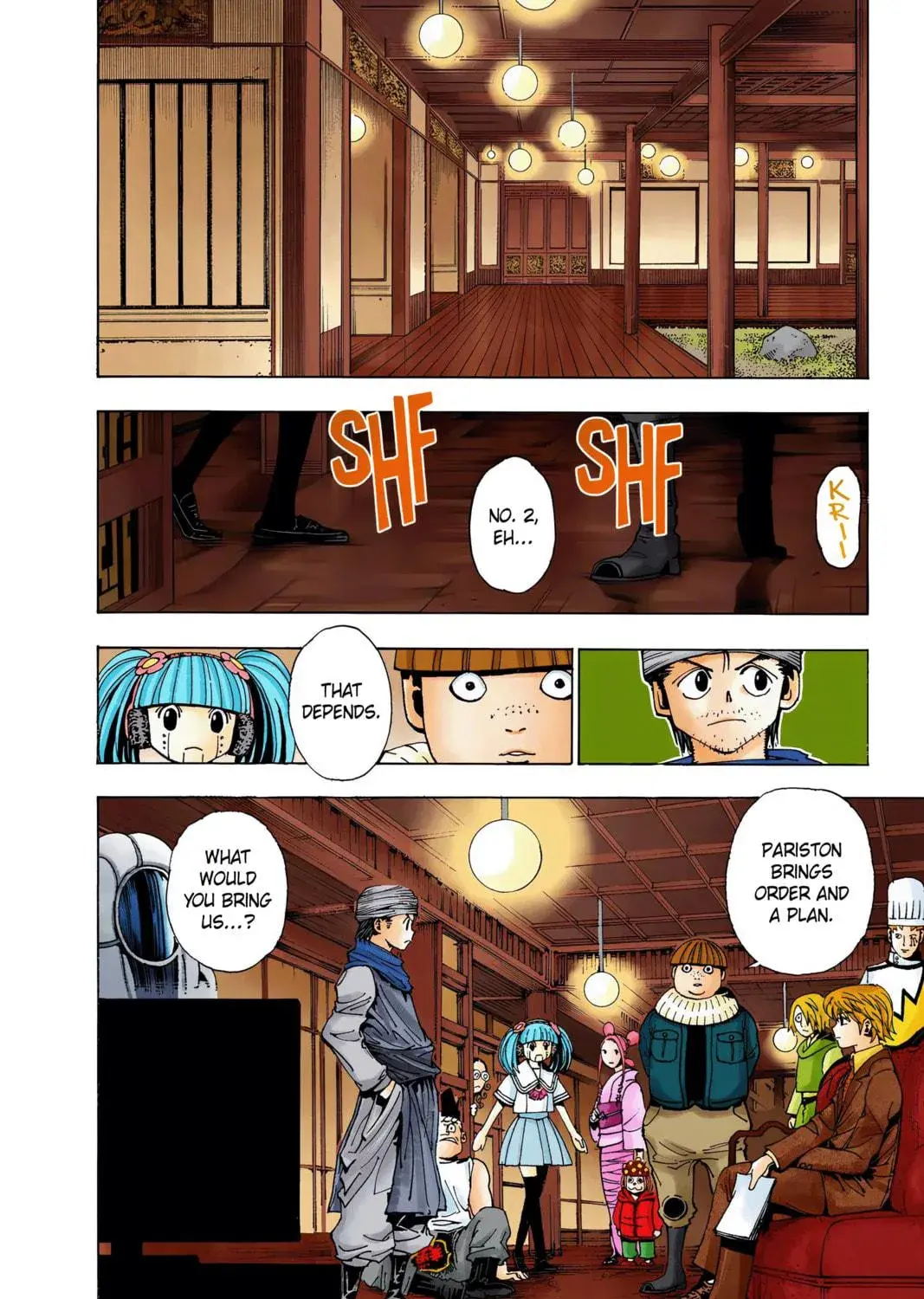 Hunter x Hunter Colored Manga, chapter 344, page 5