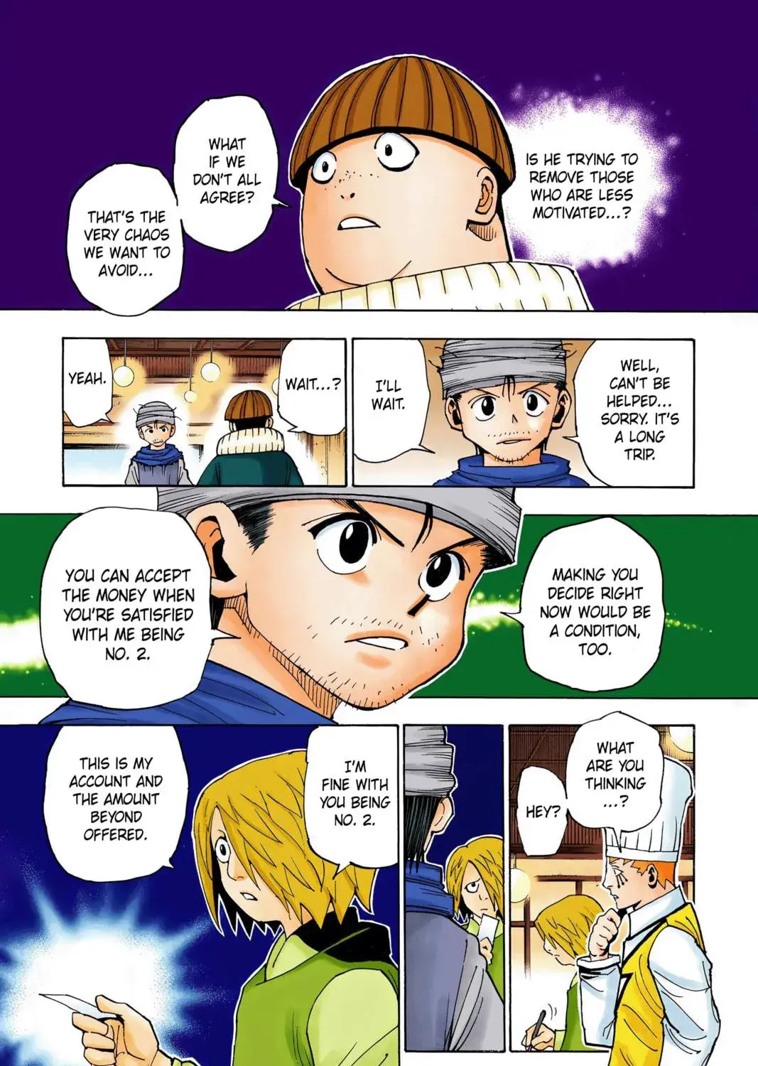 Hunter x Hunter Colored Manga, chapter 344, page 11
