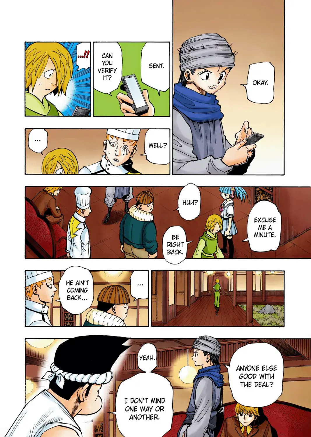 Hunter x Hunter Colored Manga, chapter 344, page 13
