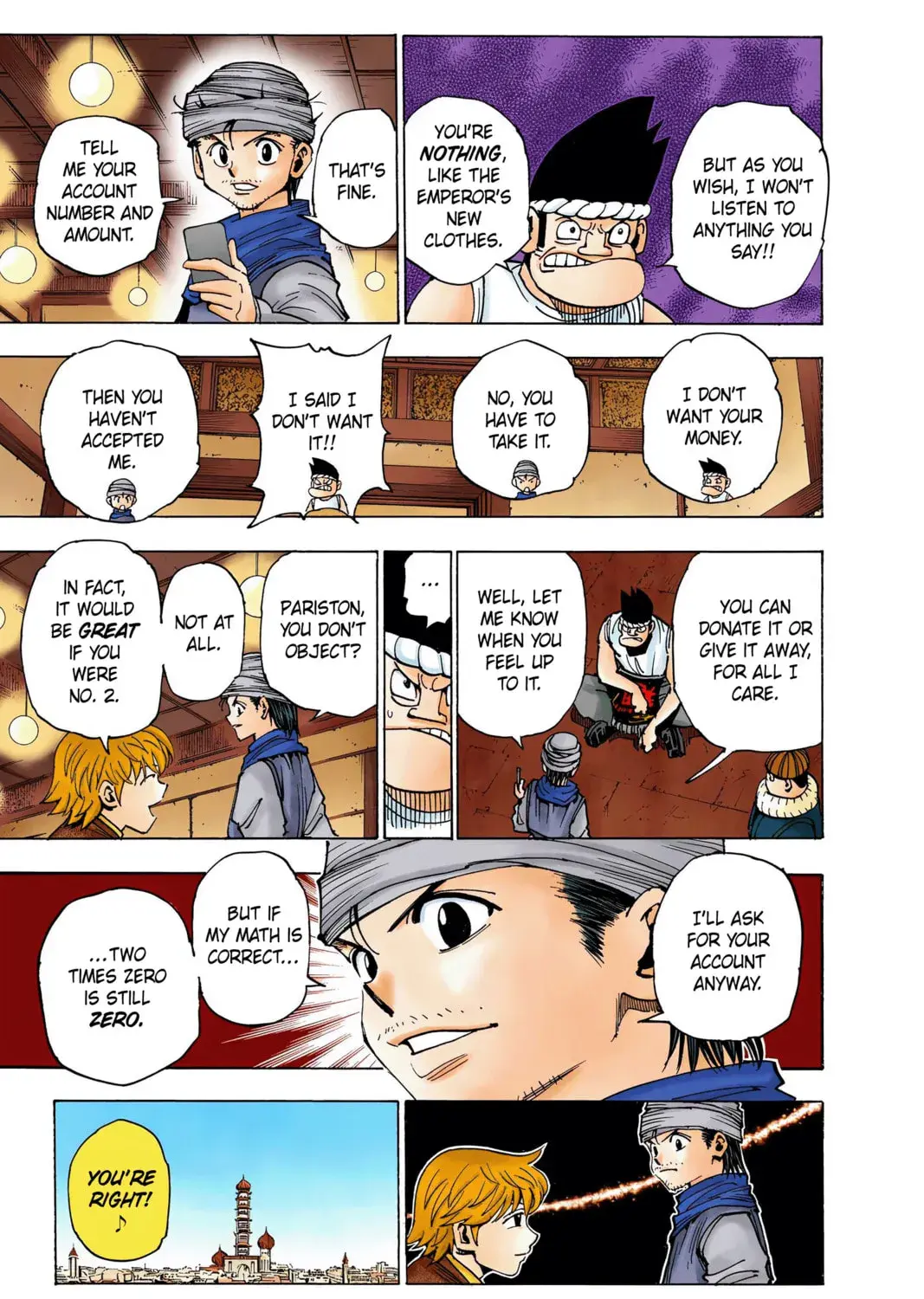 Hunter x Hunter Colored Manga, chapter 344, page 15