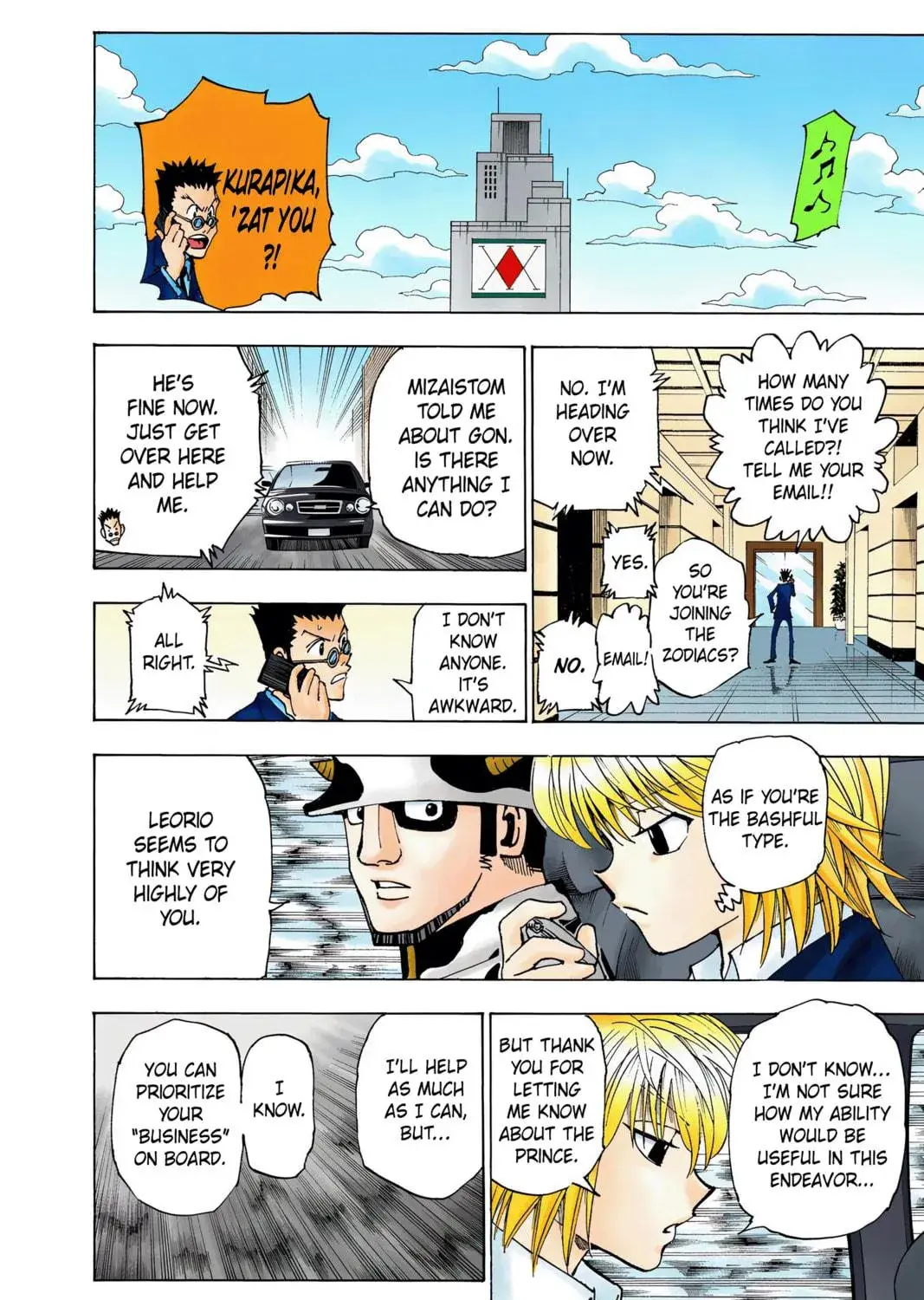 Hunter x Hunter Colored Manga, chapter 344, page 17