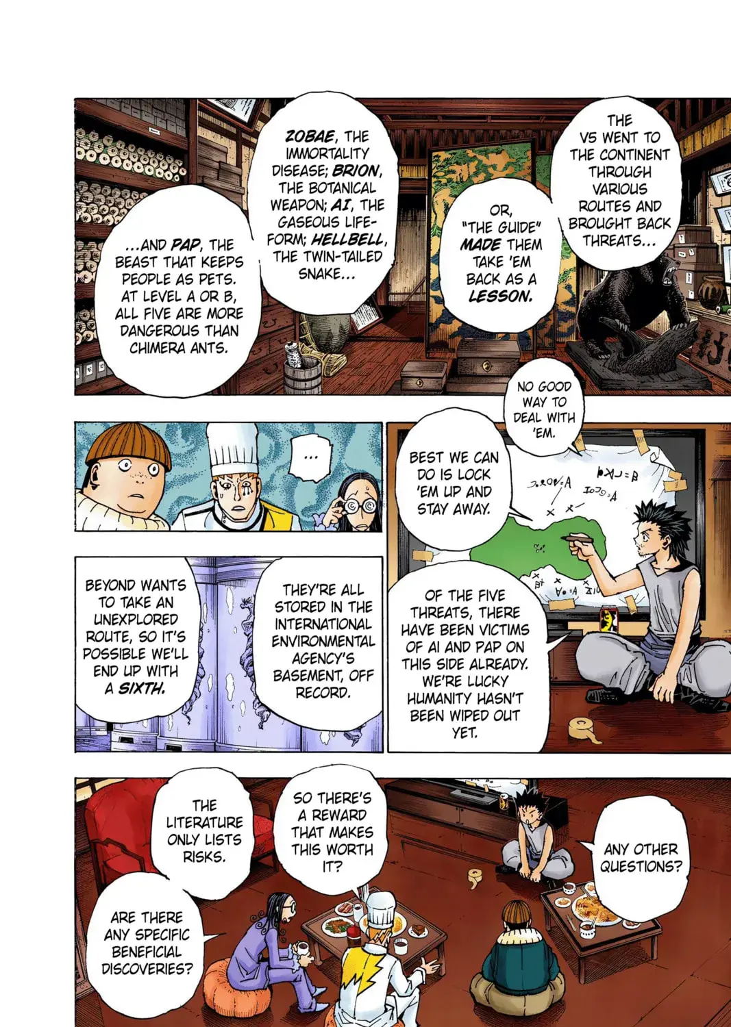 Hunter x Hunter Colored Manga, chapter 344, page 21