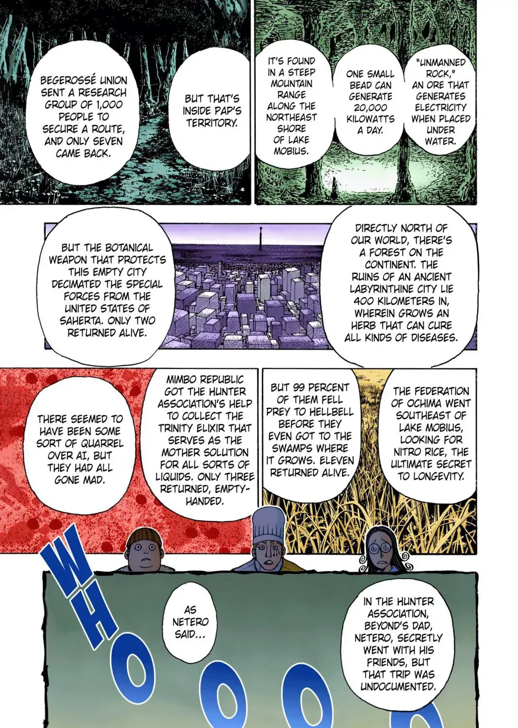 Hunter x Hunter Colored Manga, chapter 344, page 23