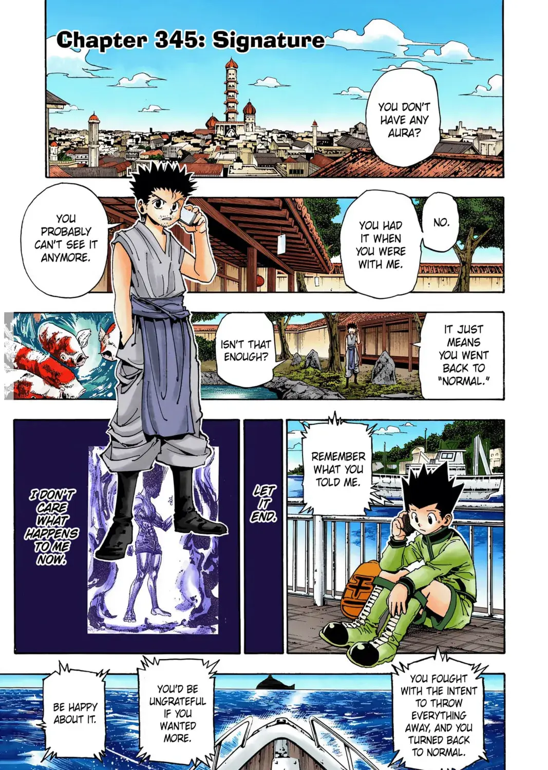 Hunter x Hunter Colored Manga, chapter 345, page 1