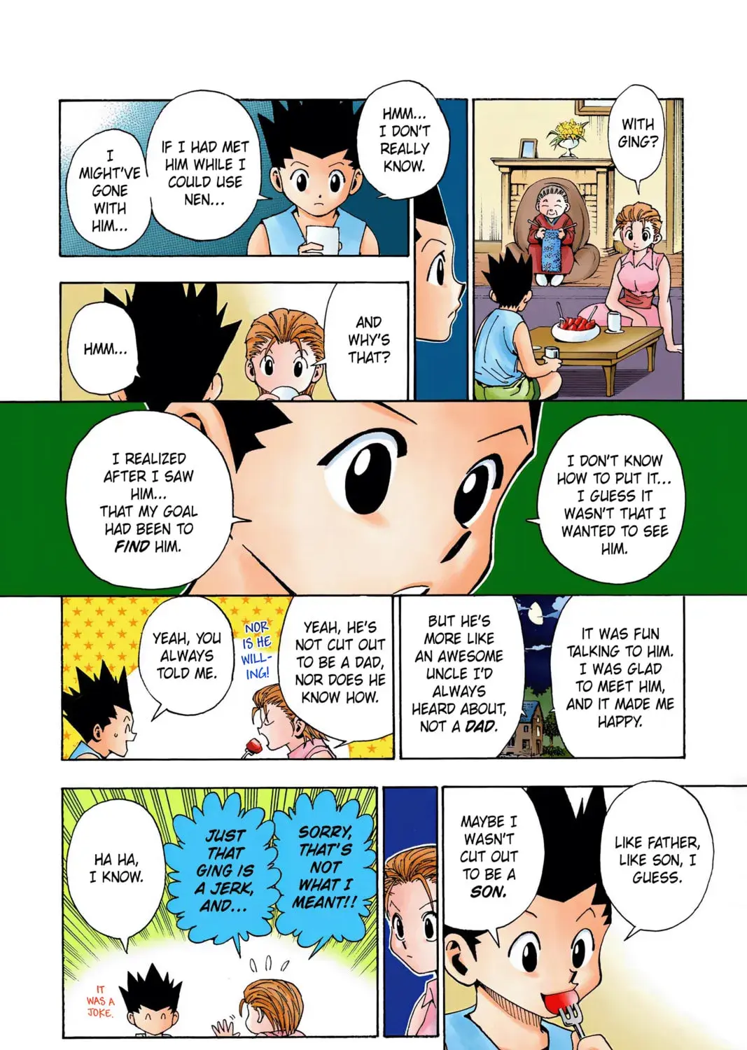 Hunter x Hunter Colored Manga, chapter 345, page 7