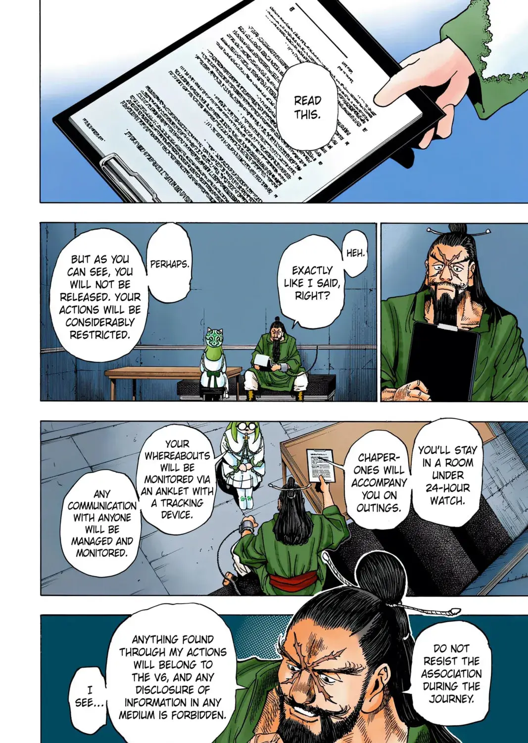 Hunter x Hunter Colored Manga, chapter 345, page 31
