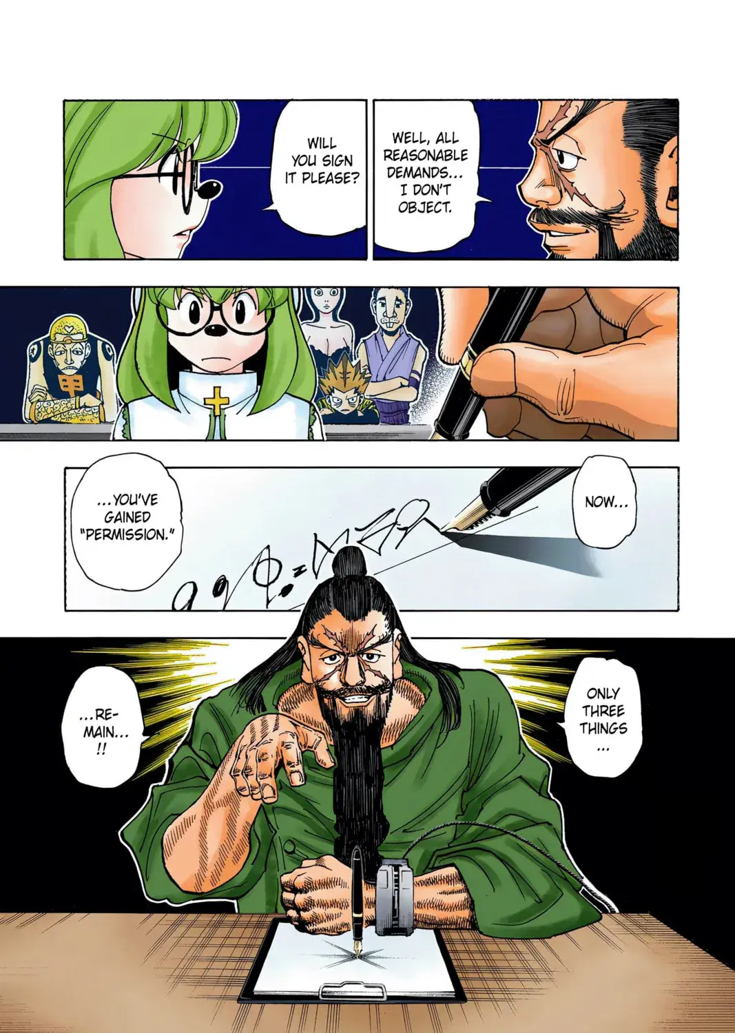 Hunter x Hunter Colored Manga, chapter 345, page 33