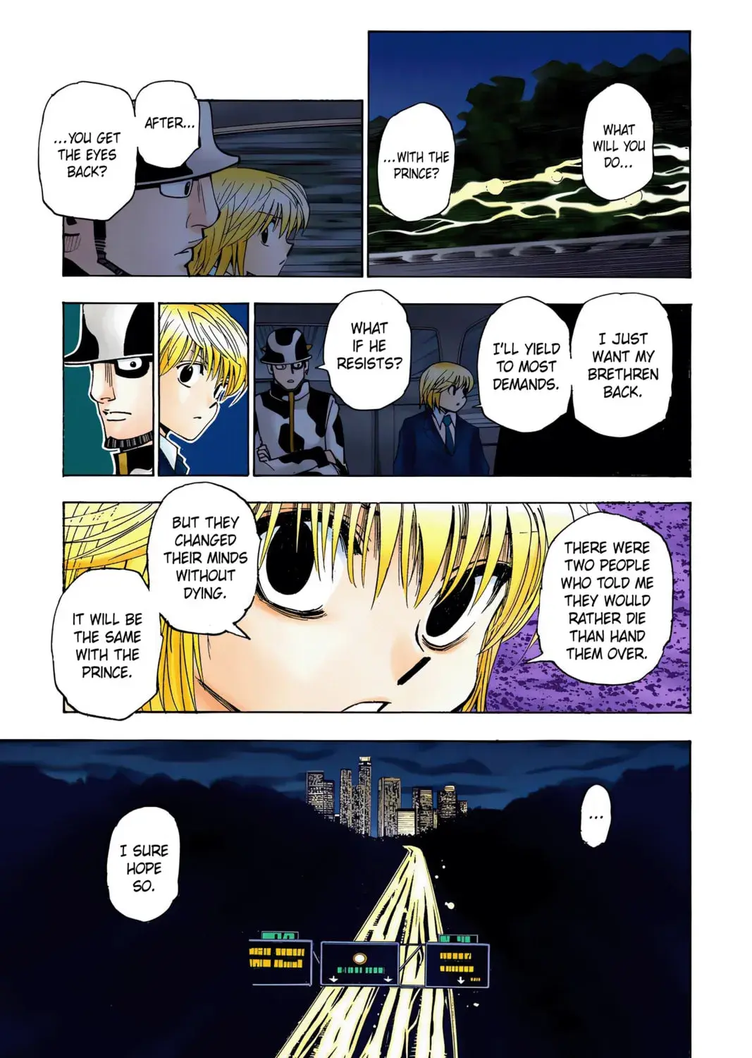 Hunter x Hunter Colored Manga, chapter 345, page 37