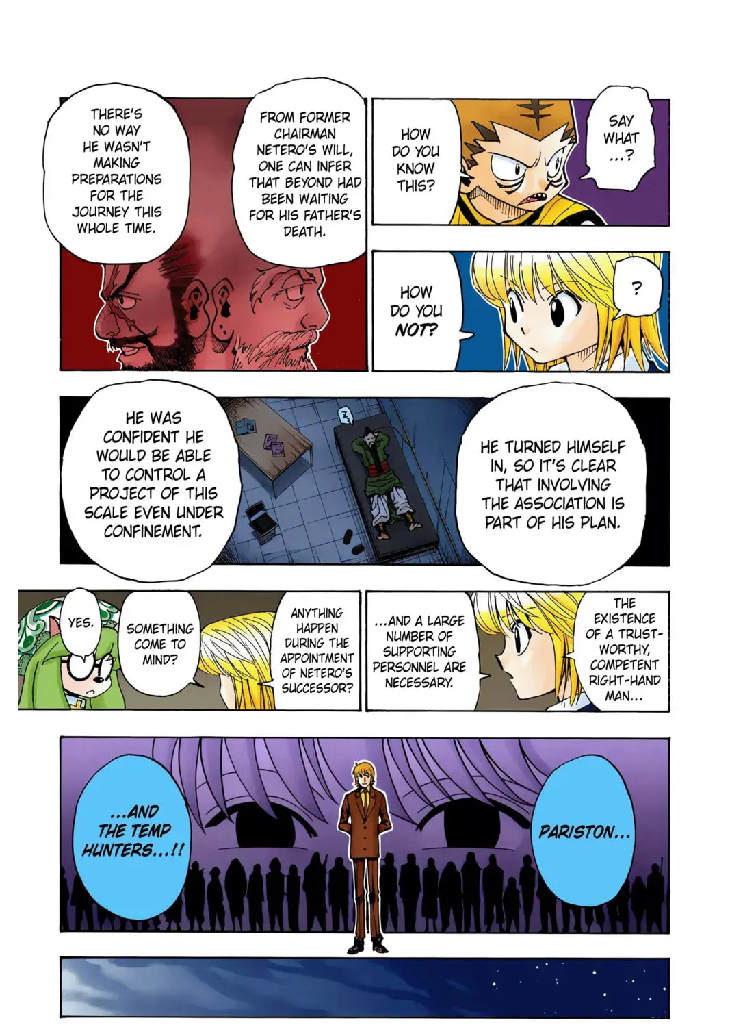 Hunter x Hunter Colored Manga, chapter 346, page 7