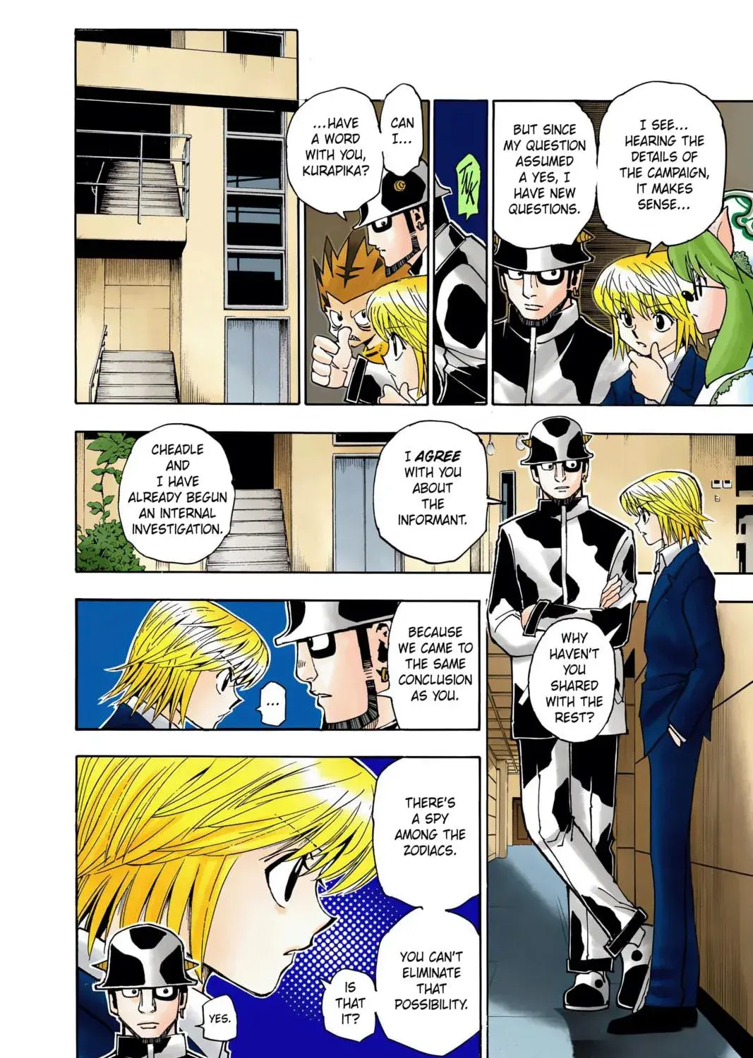 Hunter x Hunter Colored Manga, chapter 346, page 9