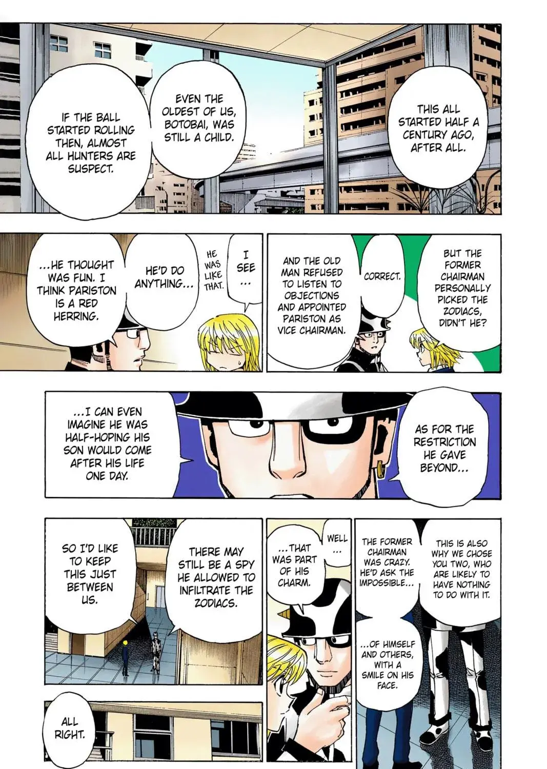 Hunter x Hunter Colored Manga, chapter 346, page 11