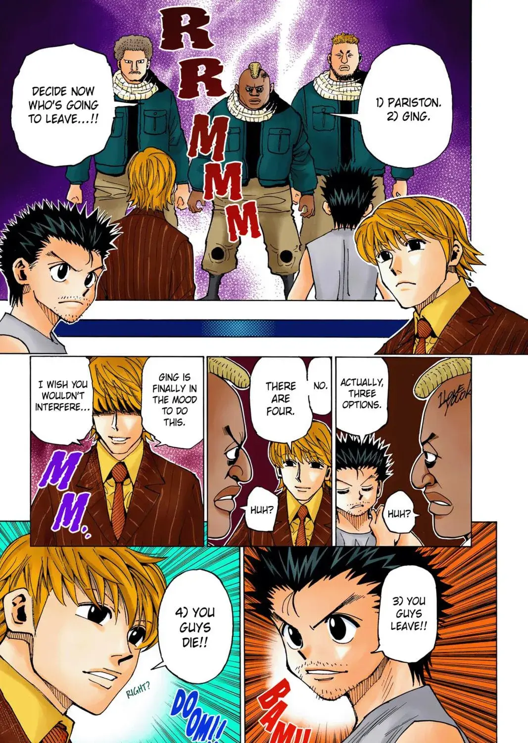 Hunter x Hunter Colored Manga, chapter 346, page 35