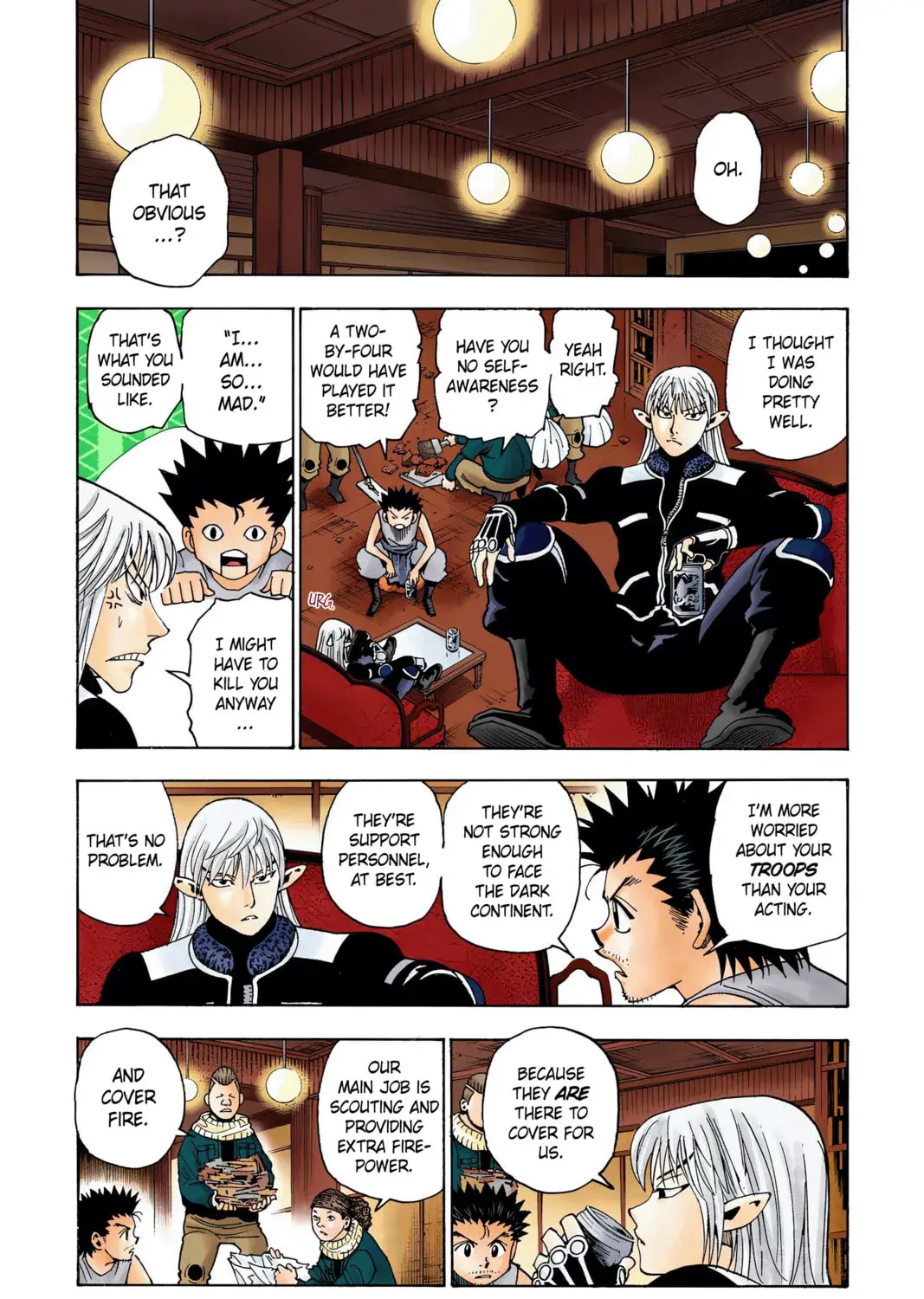 Hunter x Hunter Colored Manga, chapter 347, page 21