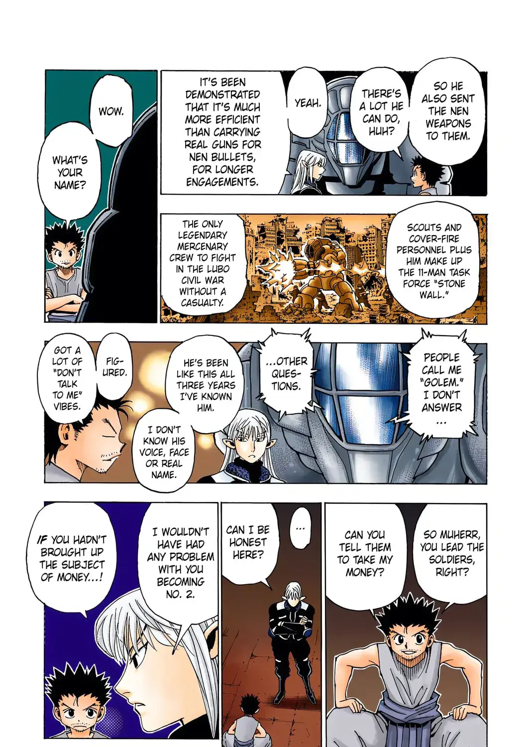 Hunter x Hunter Colored Manga, chapter 347, page 25
