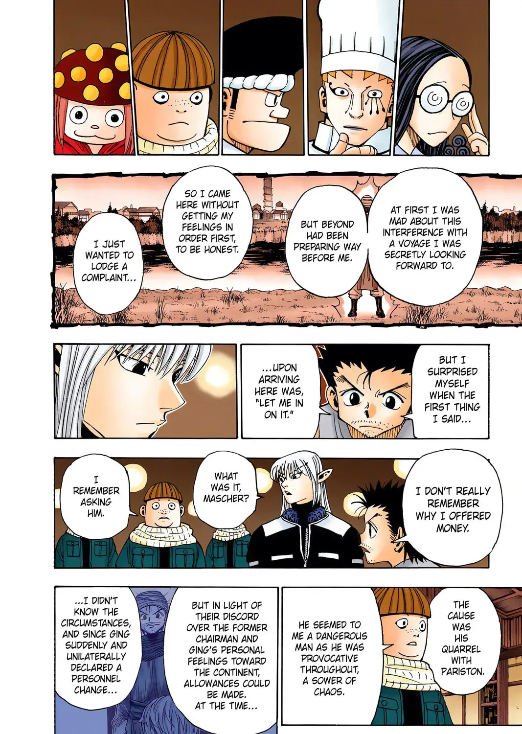 Hunter x Hunter Colored Manga, chapter 347, page 31